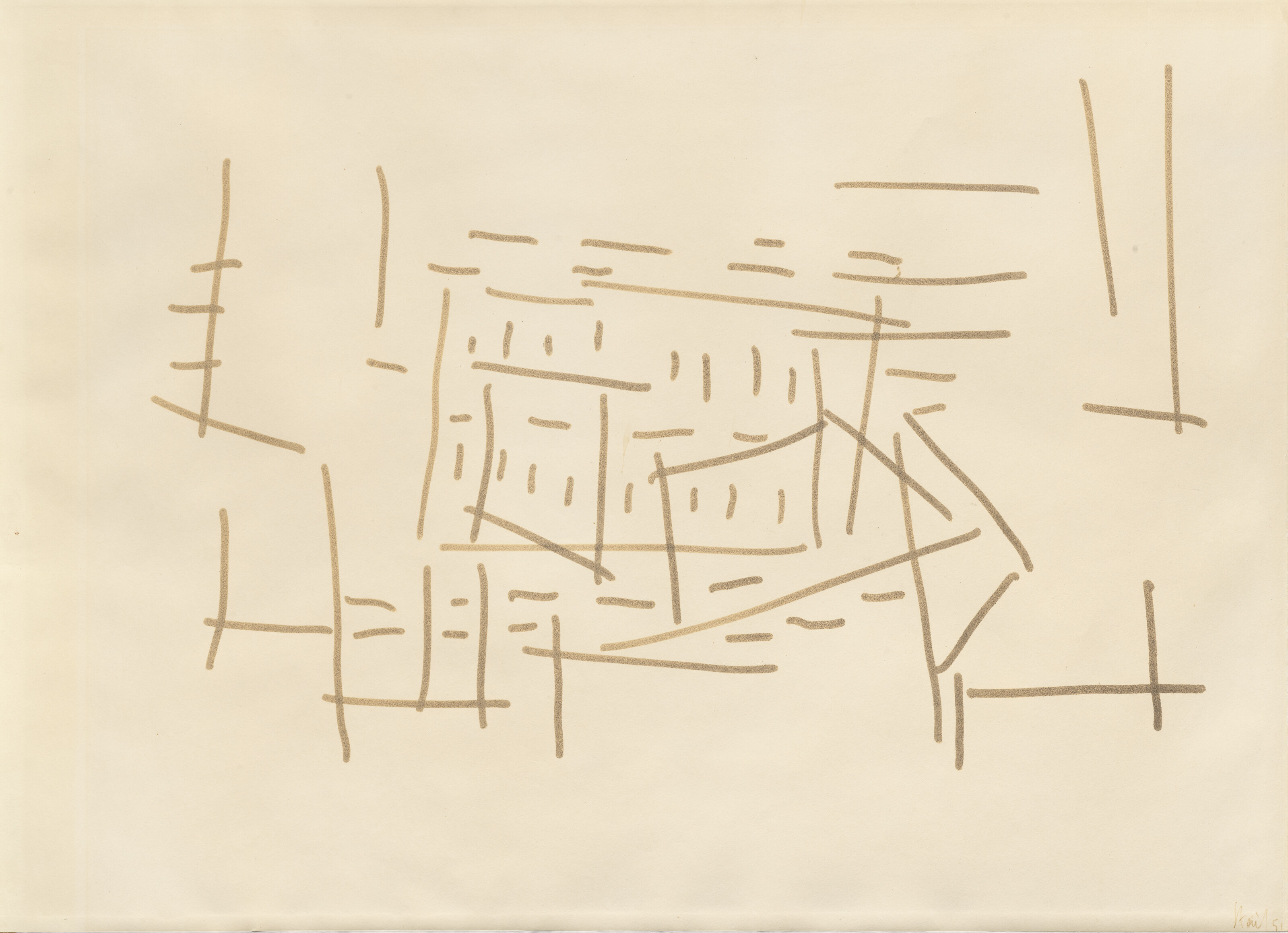 Nicolas de Staël — Композиция