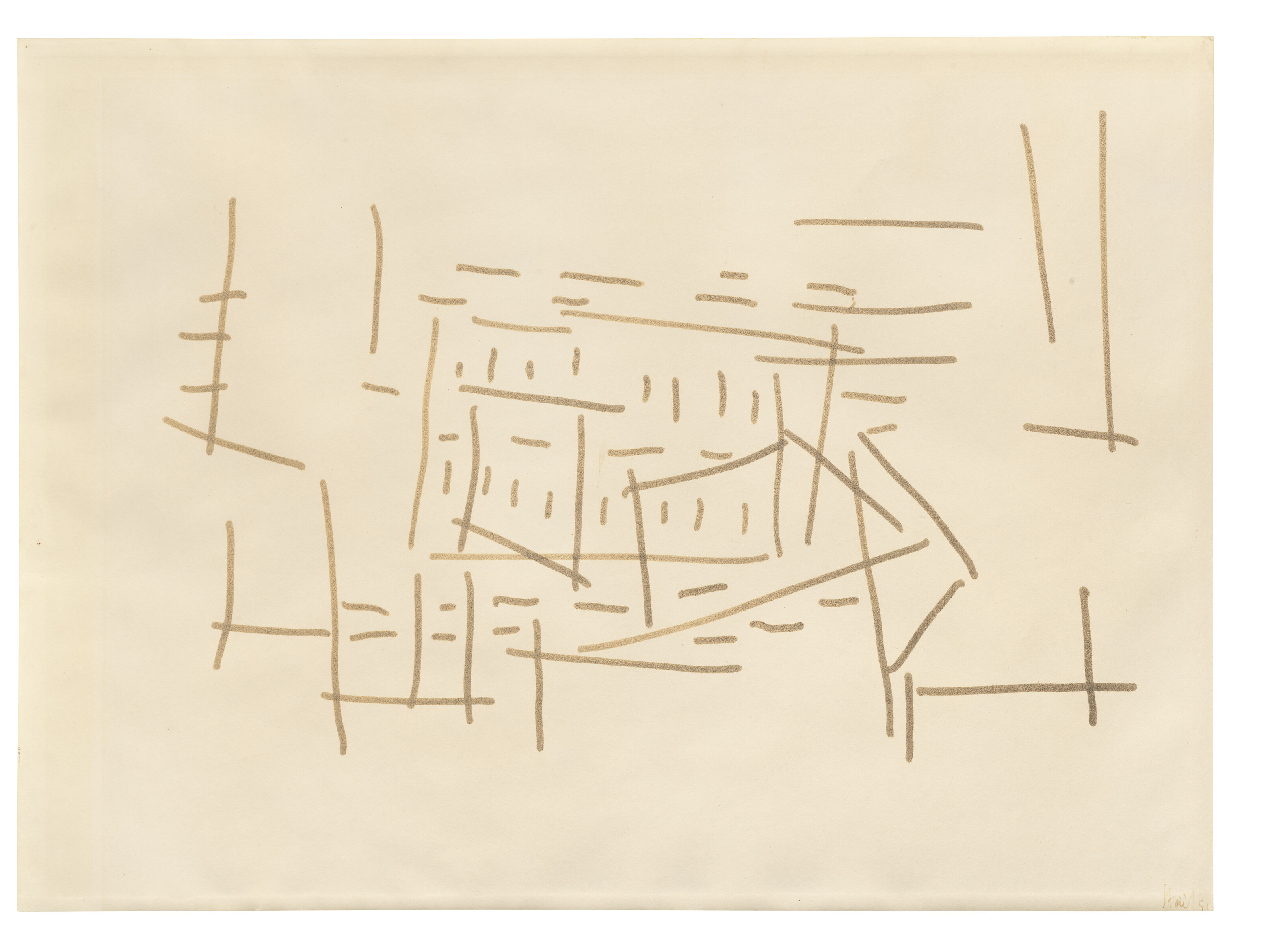 Nicolas de Staël — Композиция, изображение 2