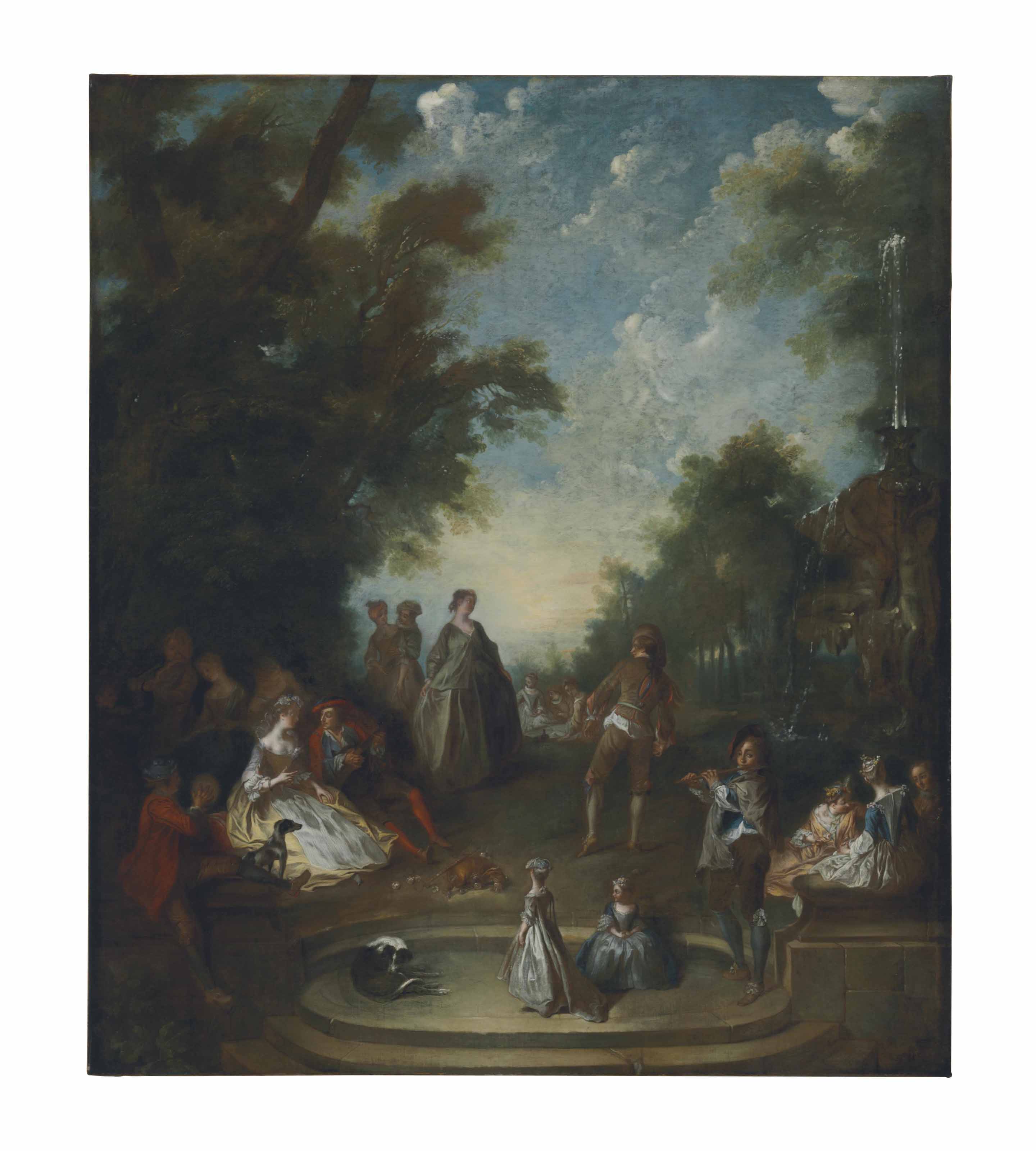 Nicolas Lancret — Праздник-чампетр
