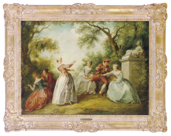 Nicolas Lancret — Праздничный ужин