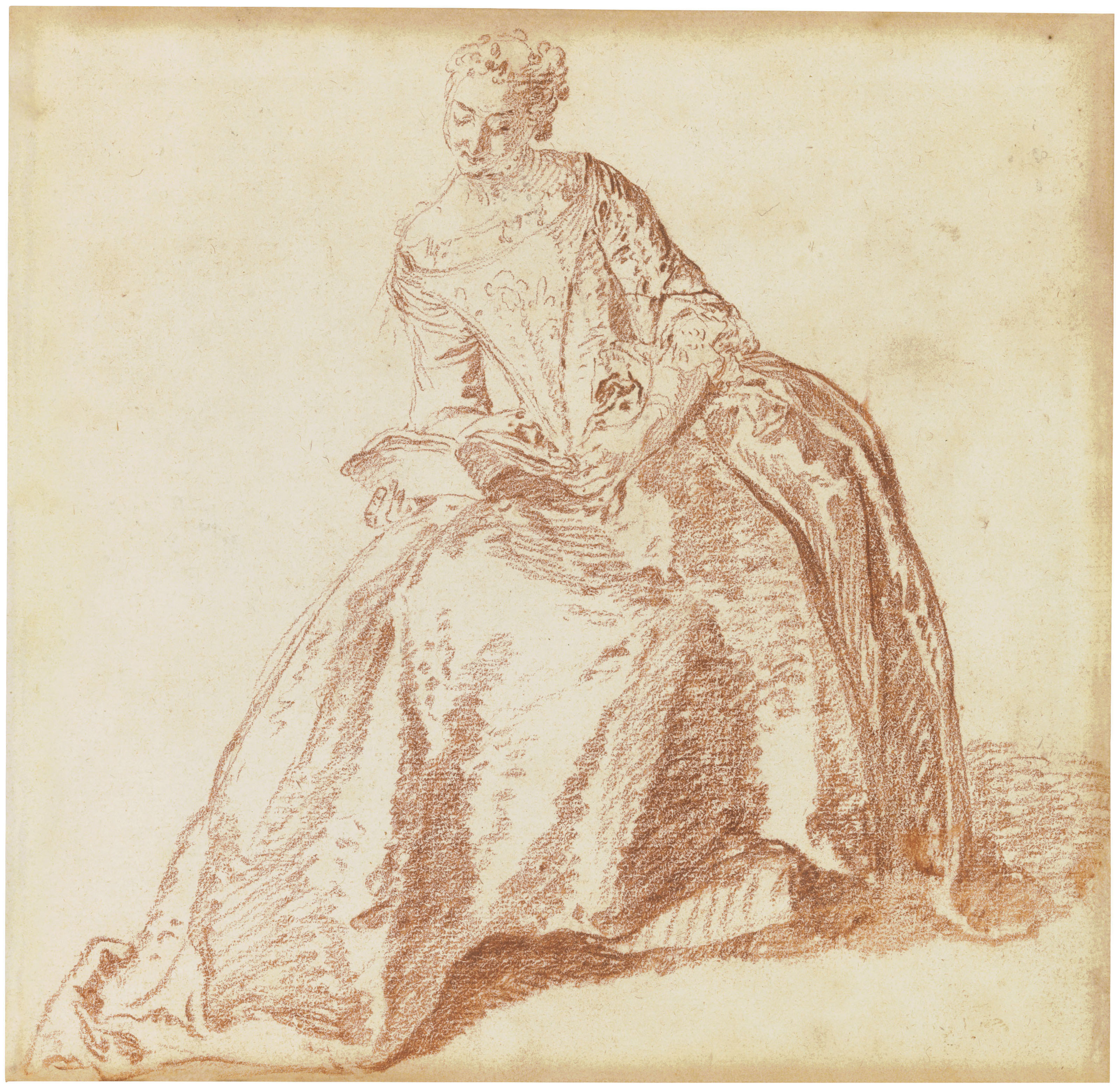 Nicolas Lancret — Молодая женщина читает ноты
