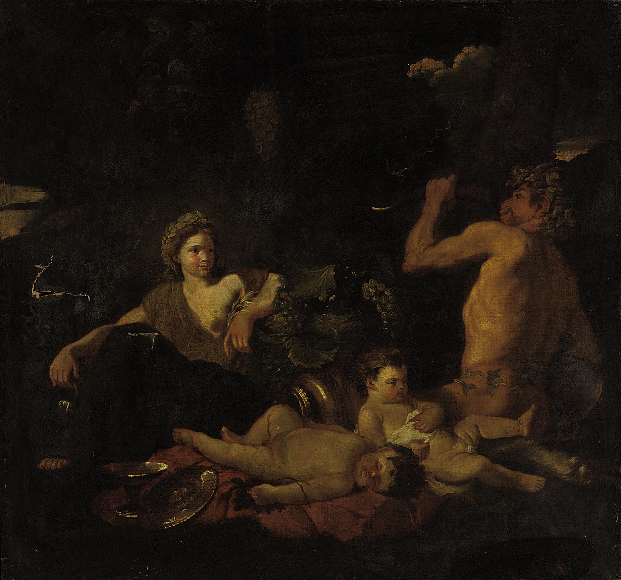 Nicolas Poussin — Воспитание Бахуса