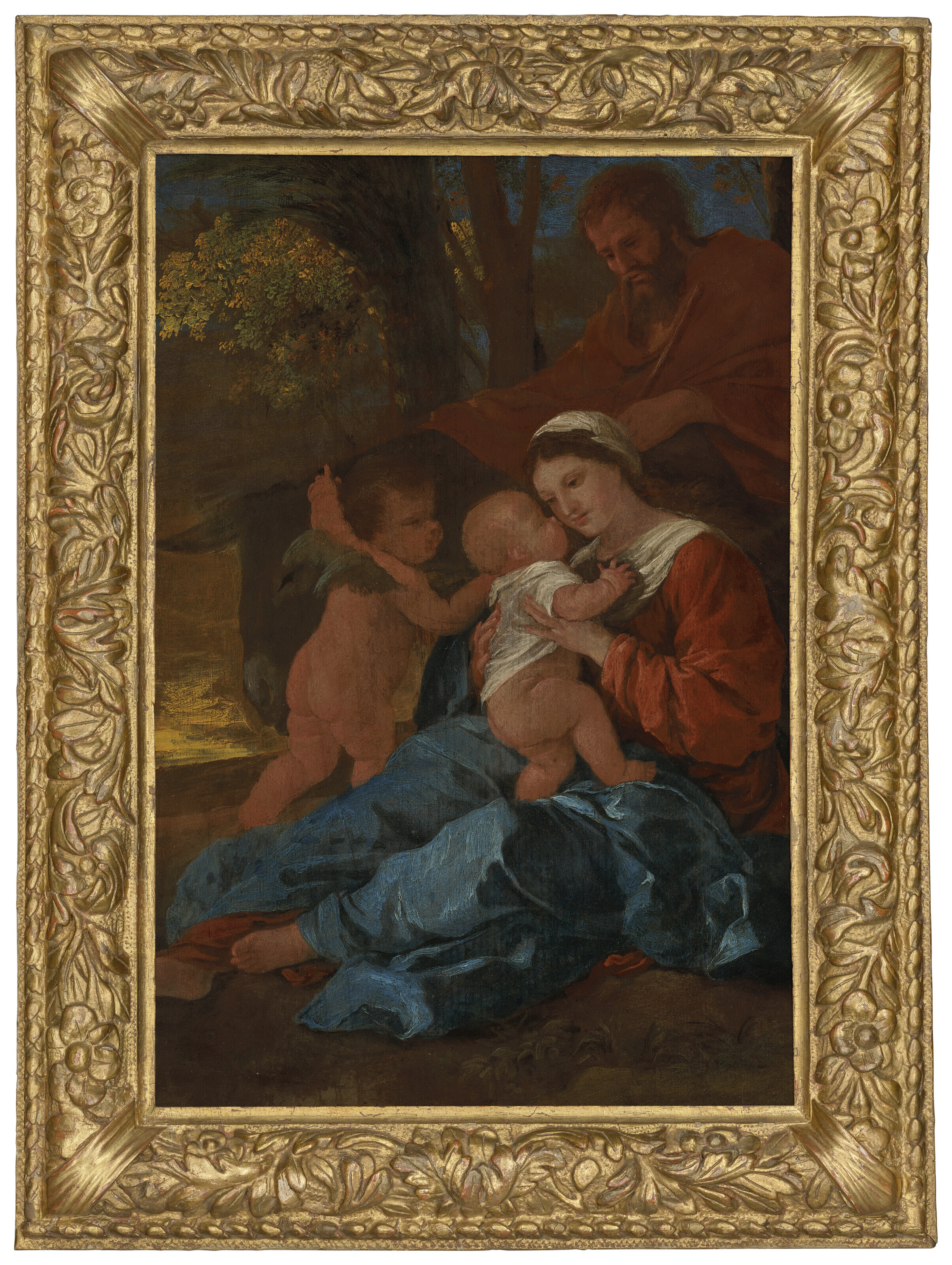 Nicolas Poussin — Остальное на перелет в Египет, изображение 2