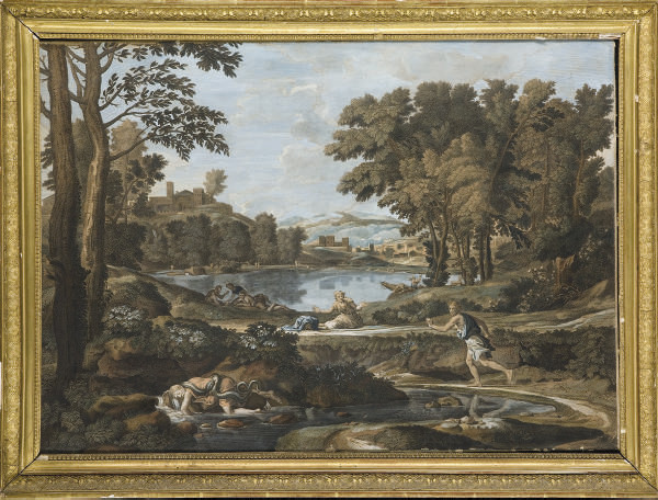 Nicolas Poussin — Анимационный фильм о мифологической сцене