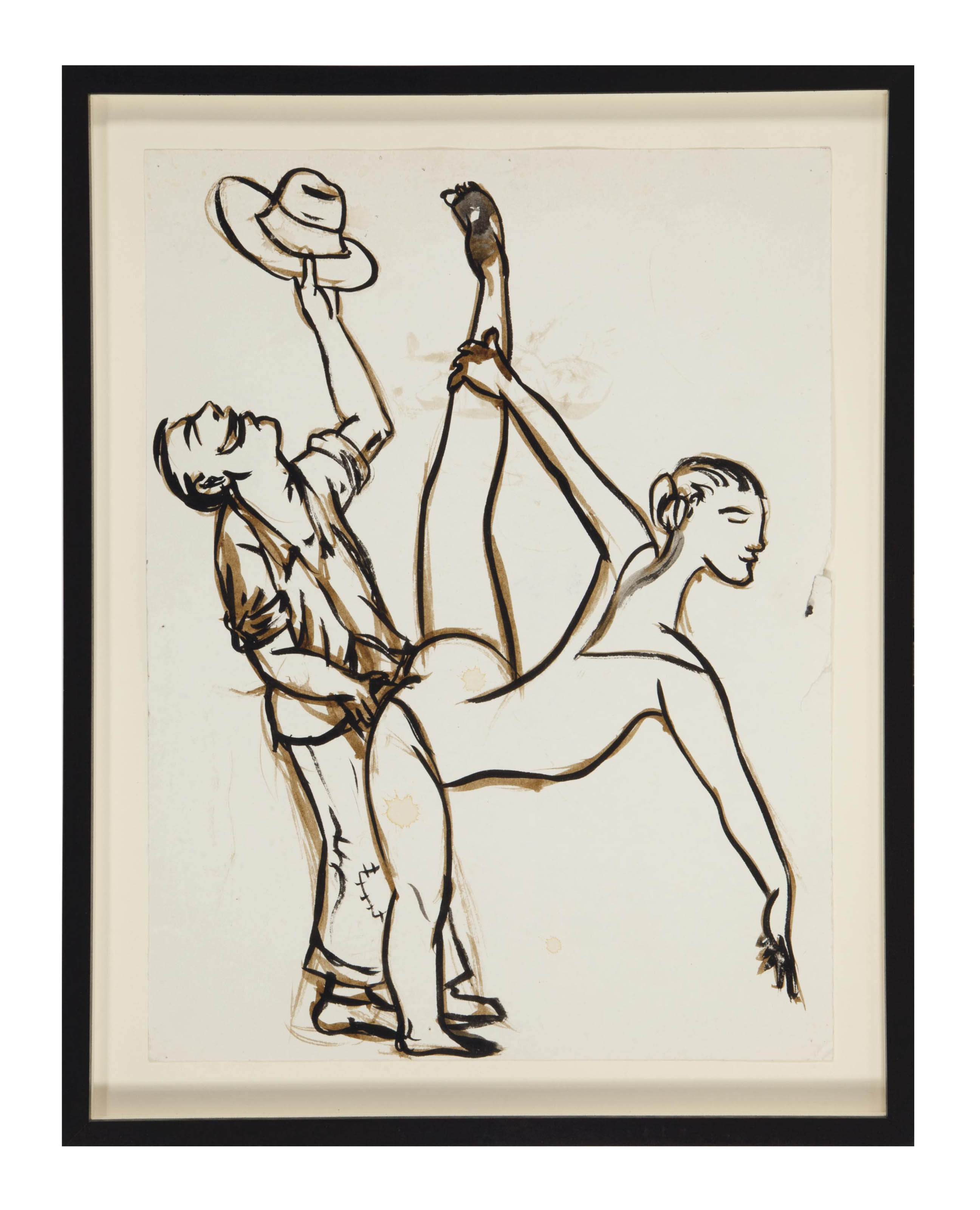 Nicole Eisenman — Без названия (Танцоры)
