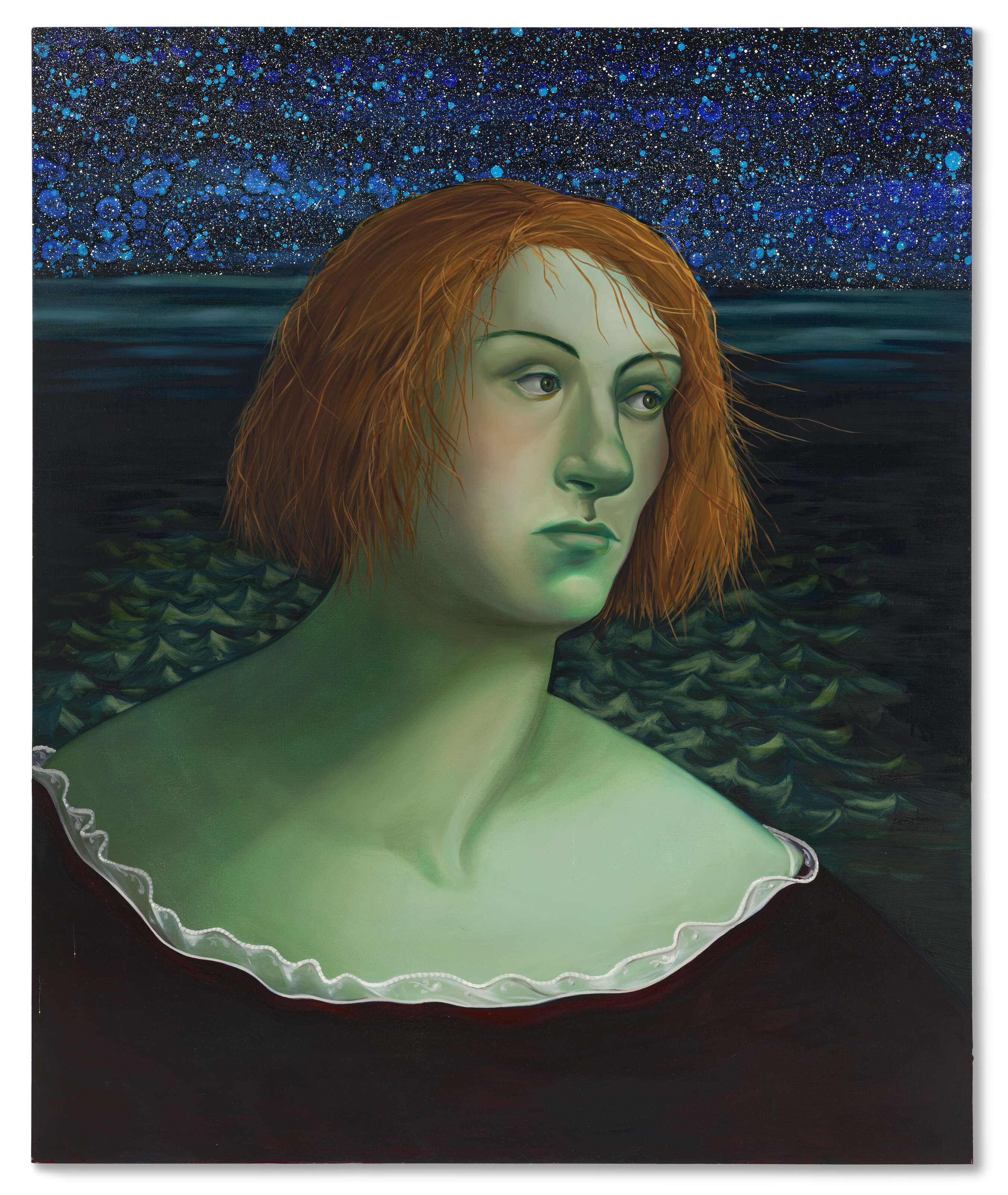 Nicole Eisenman — Большая зеленая голова №1