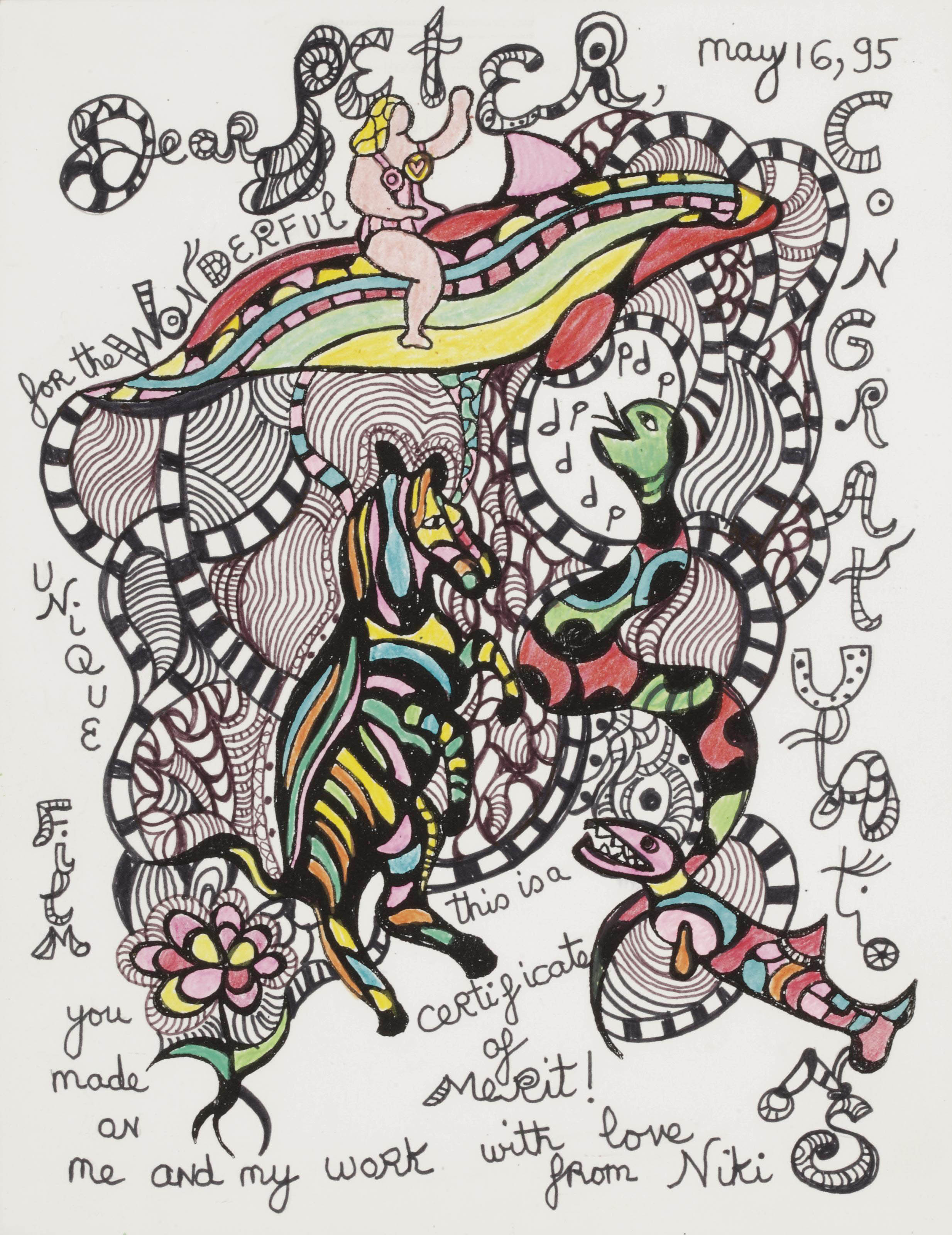 Niki de Saint Phalle — Поздравляю вас с замечательным, уникальным фильмом, который вы сняли