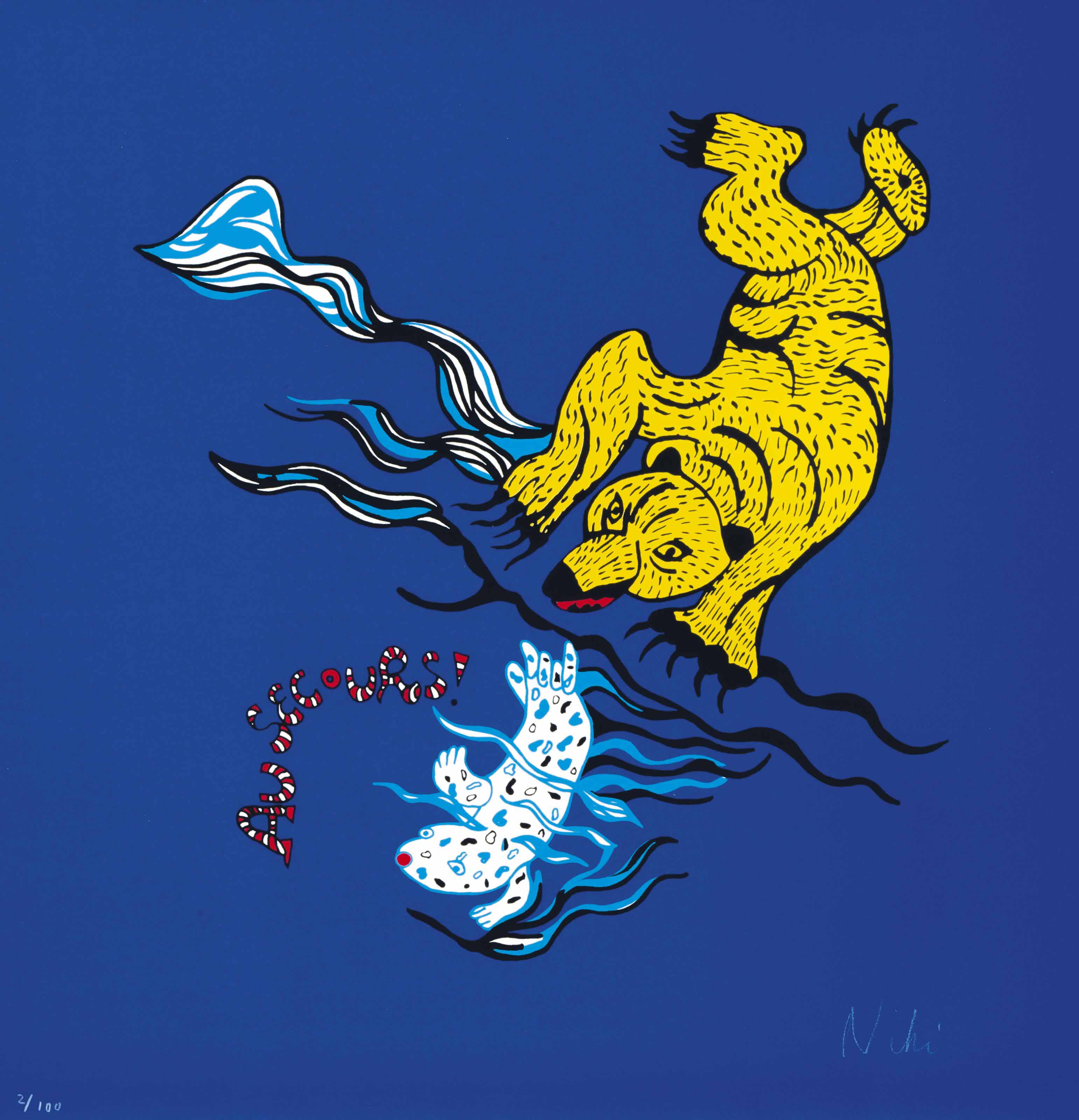 Niki de Saint Phalle — Наш и тот, кто любит голубое