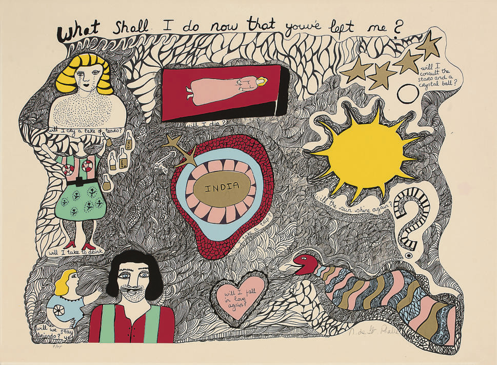 Niki de Saint Phalle — Что Мне делать Теперь, Когда Ты Меня Бросил?