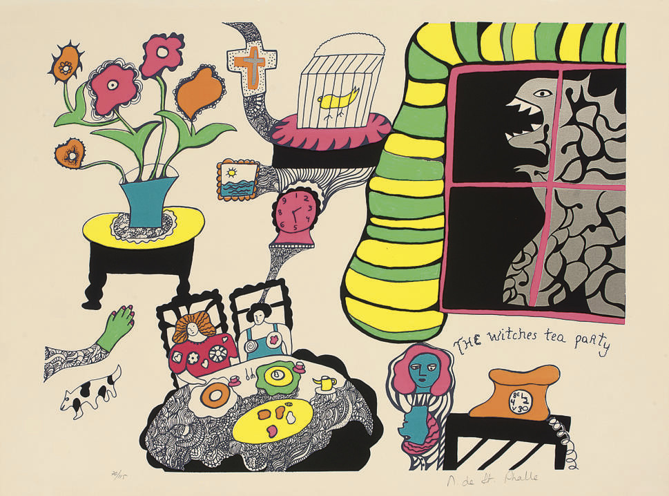 Niki de Saint Phalle — Чаепитие ведьм
