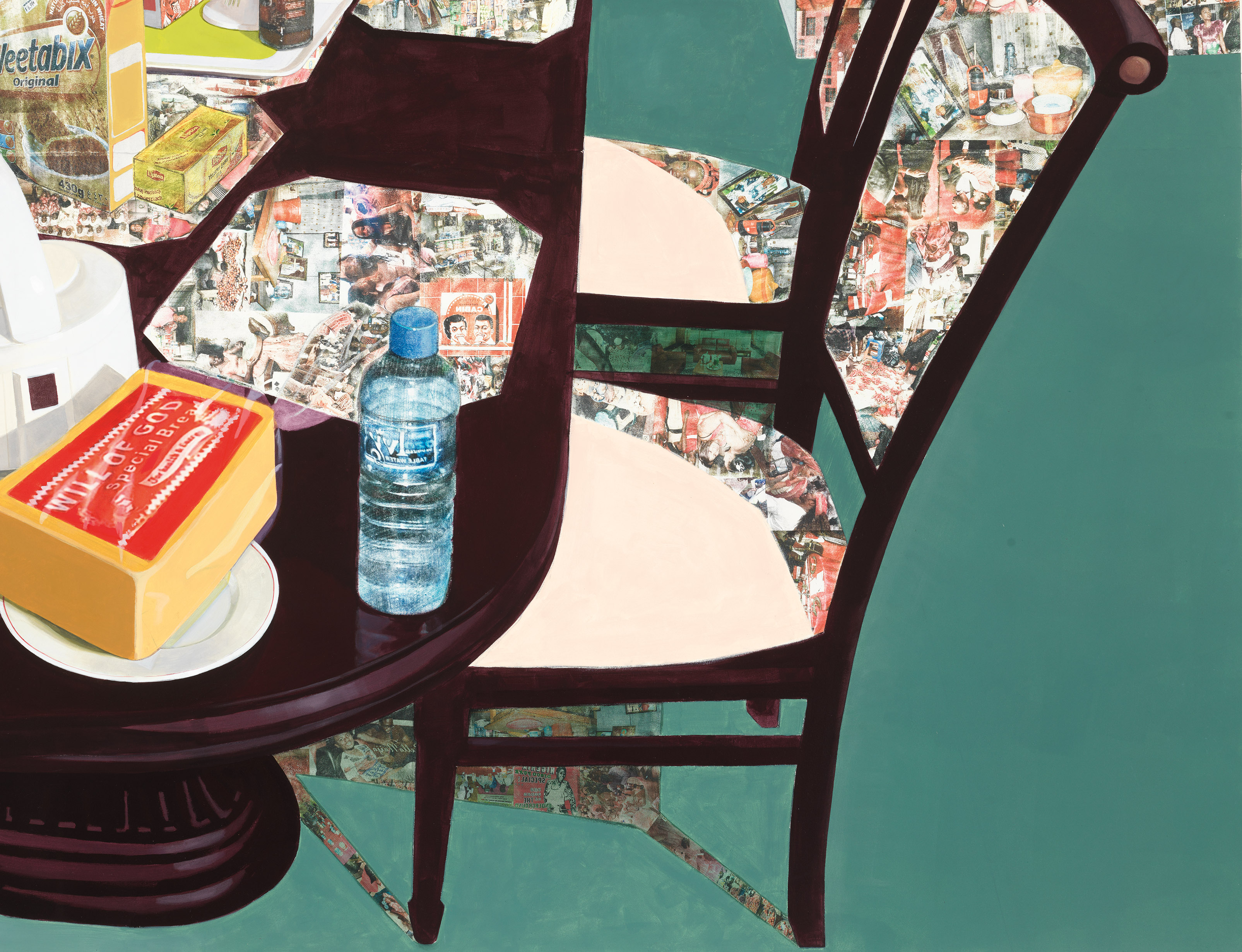 Njideka Akunyili Crosby — Время чаепития в Нью-Хейвене, Энугу, изображение 4