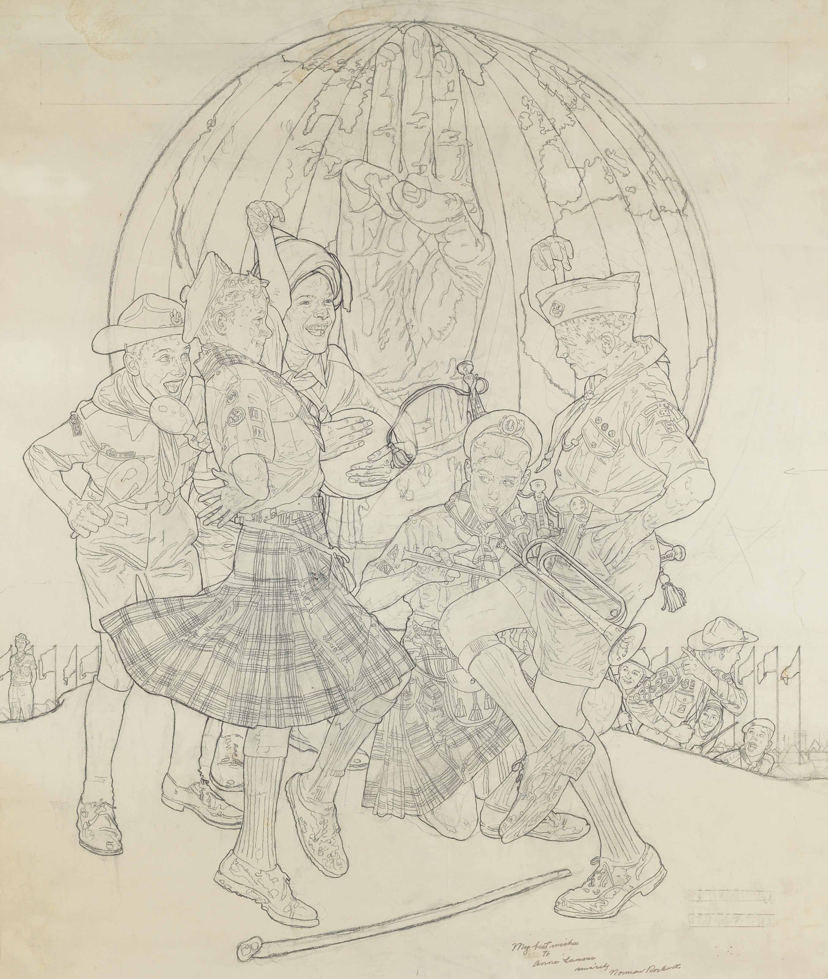 Norman Rockwell — Изучайте "Добрый знак во всем мире"