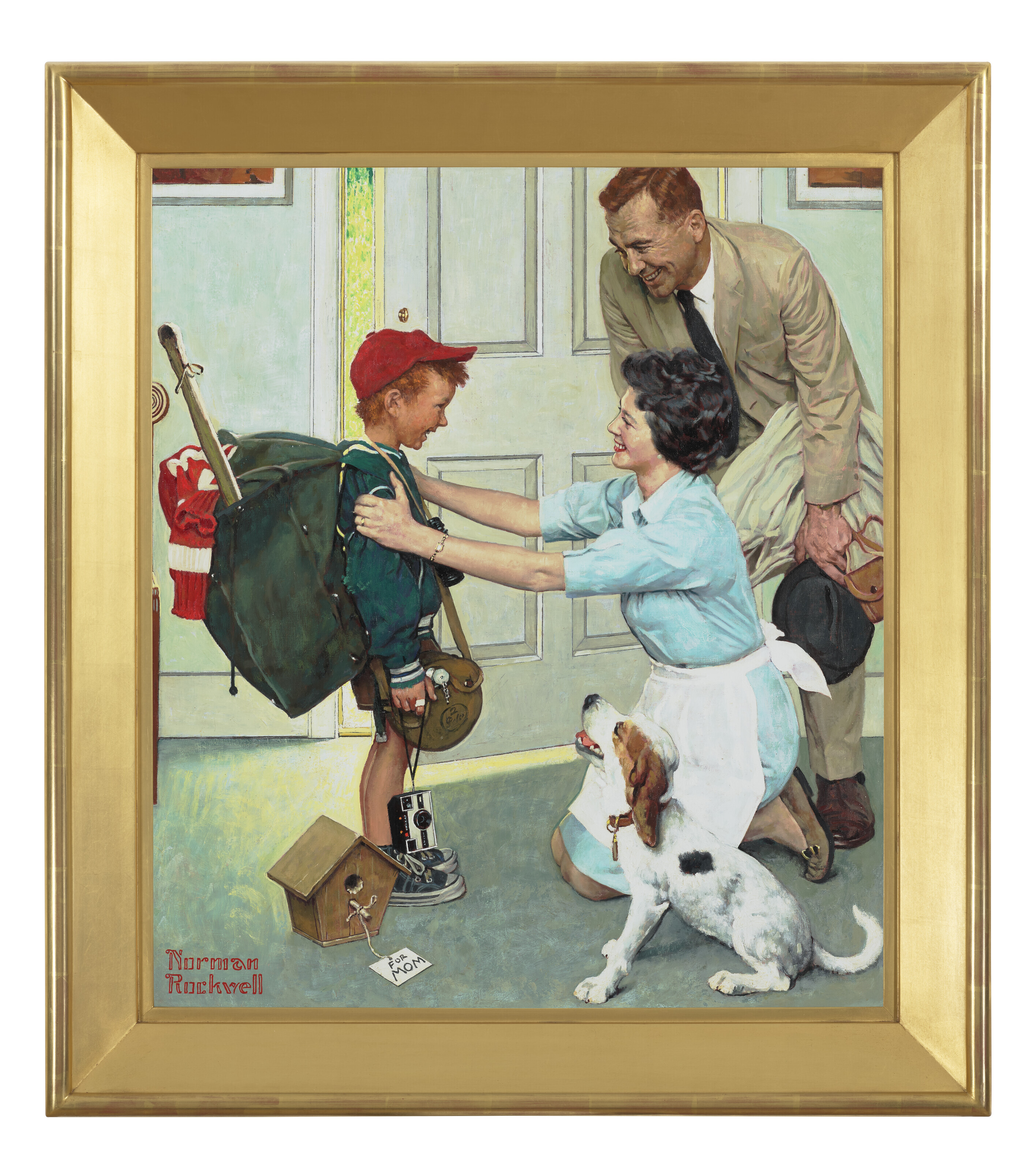 Norman Rockwell — Домой из Лагеря, изображение 2