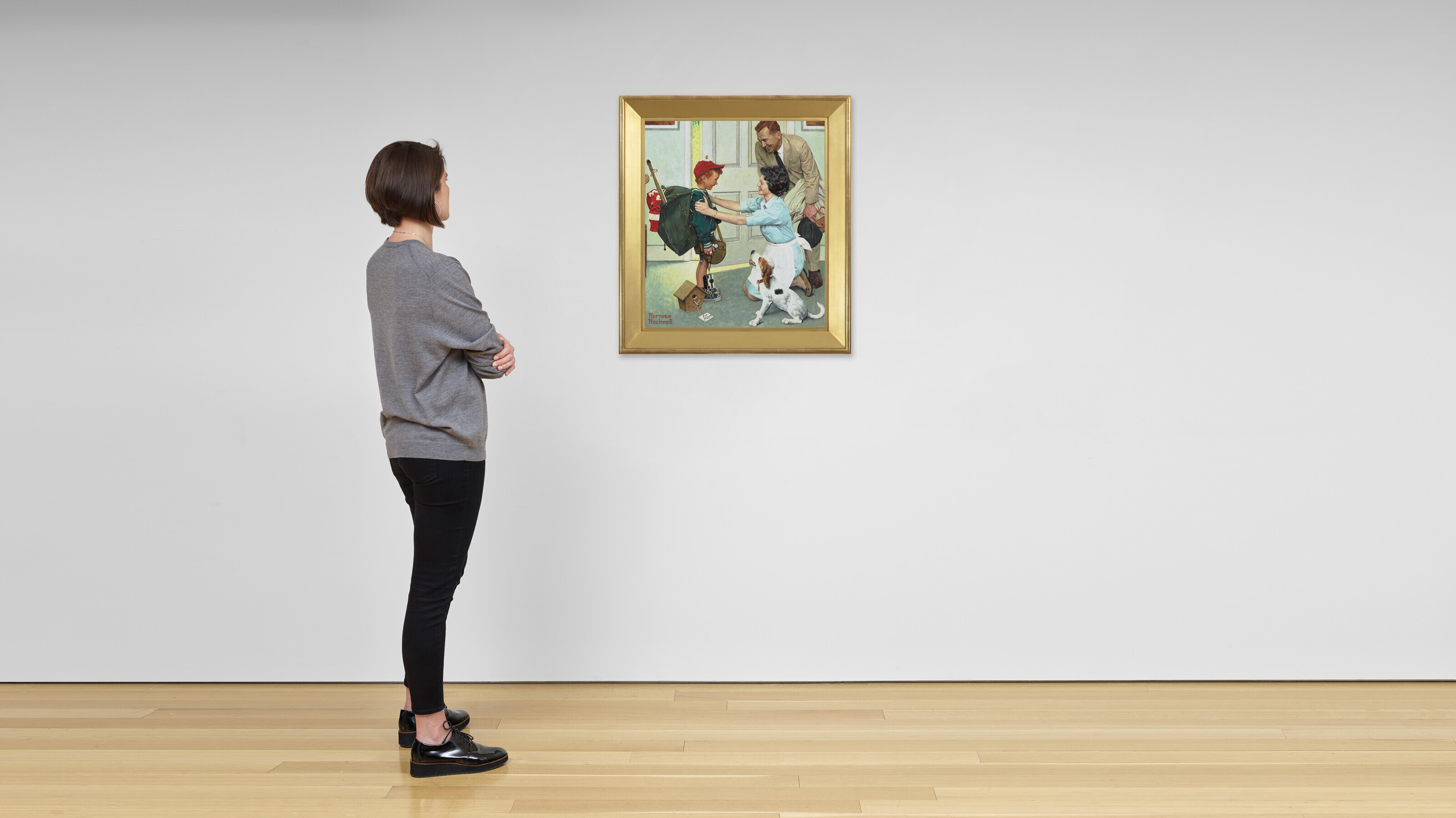 Norman Rockwell — Домой из Лагеря, изображение 5