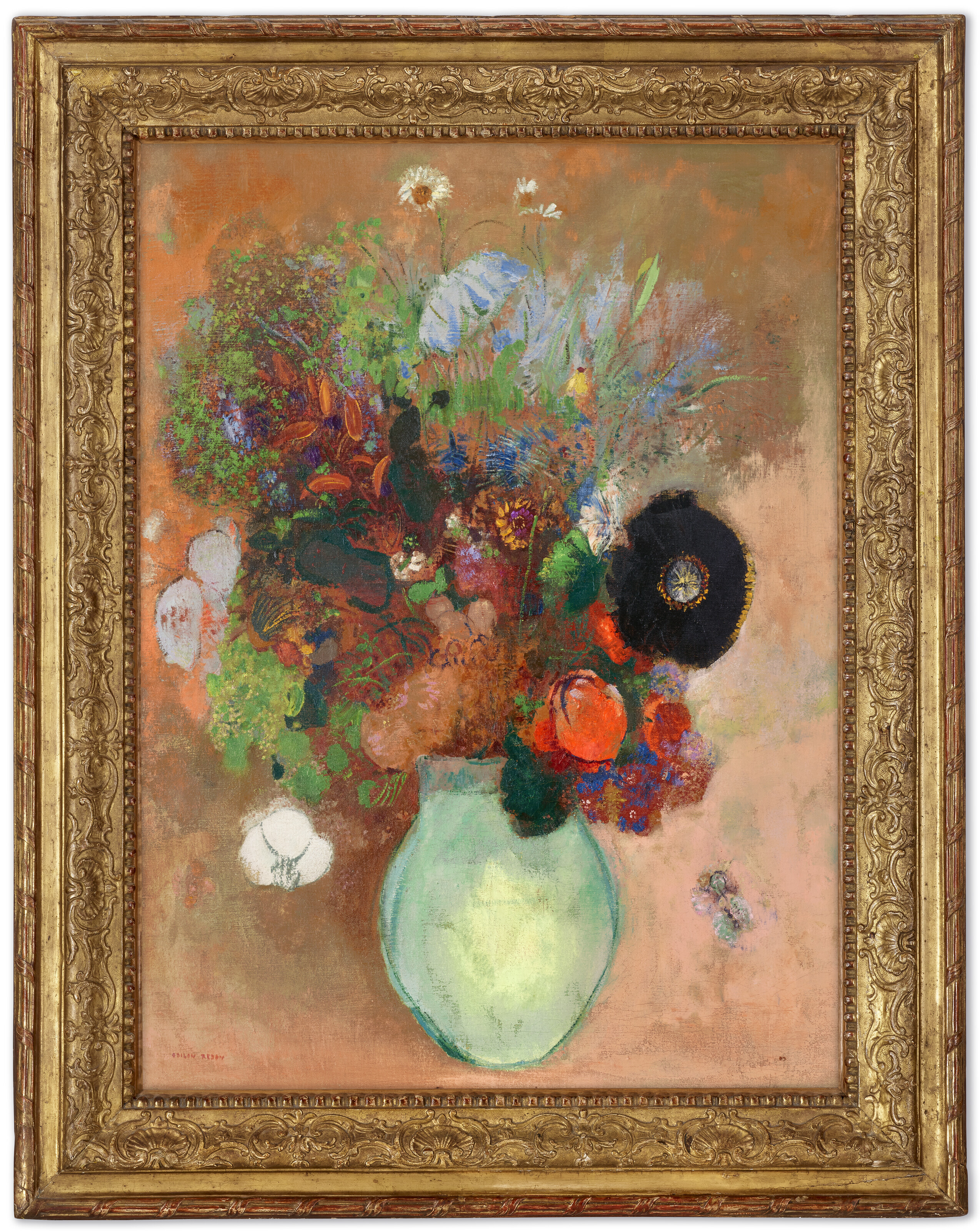 Odilon Redon — Черный павлин, изображение 2