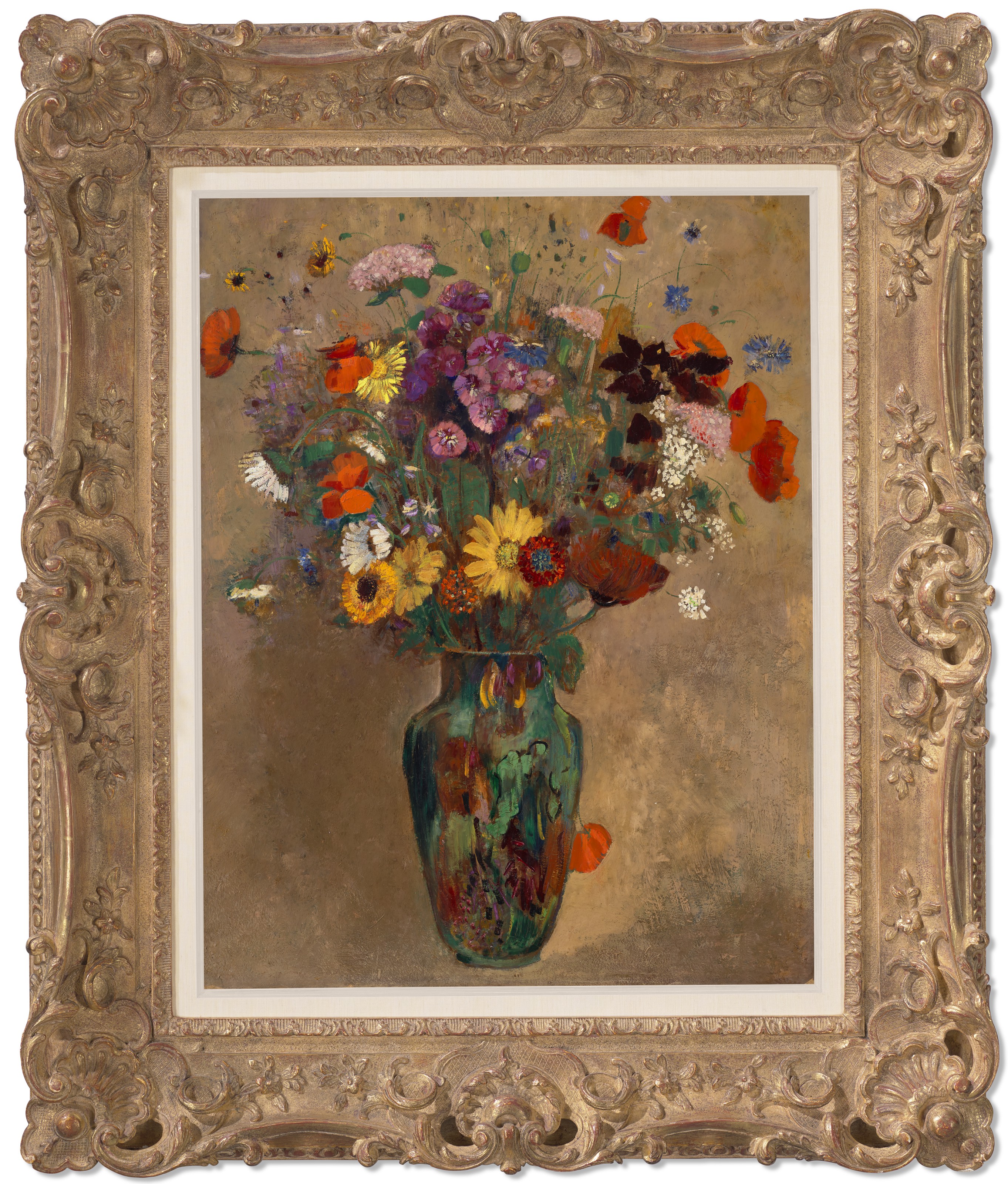 Odilon Redon — Грандиозный букет полевых цветов, изображение 2