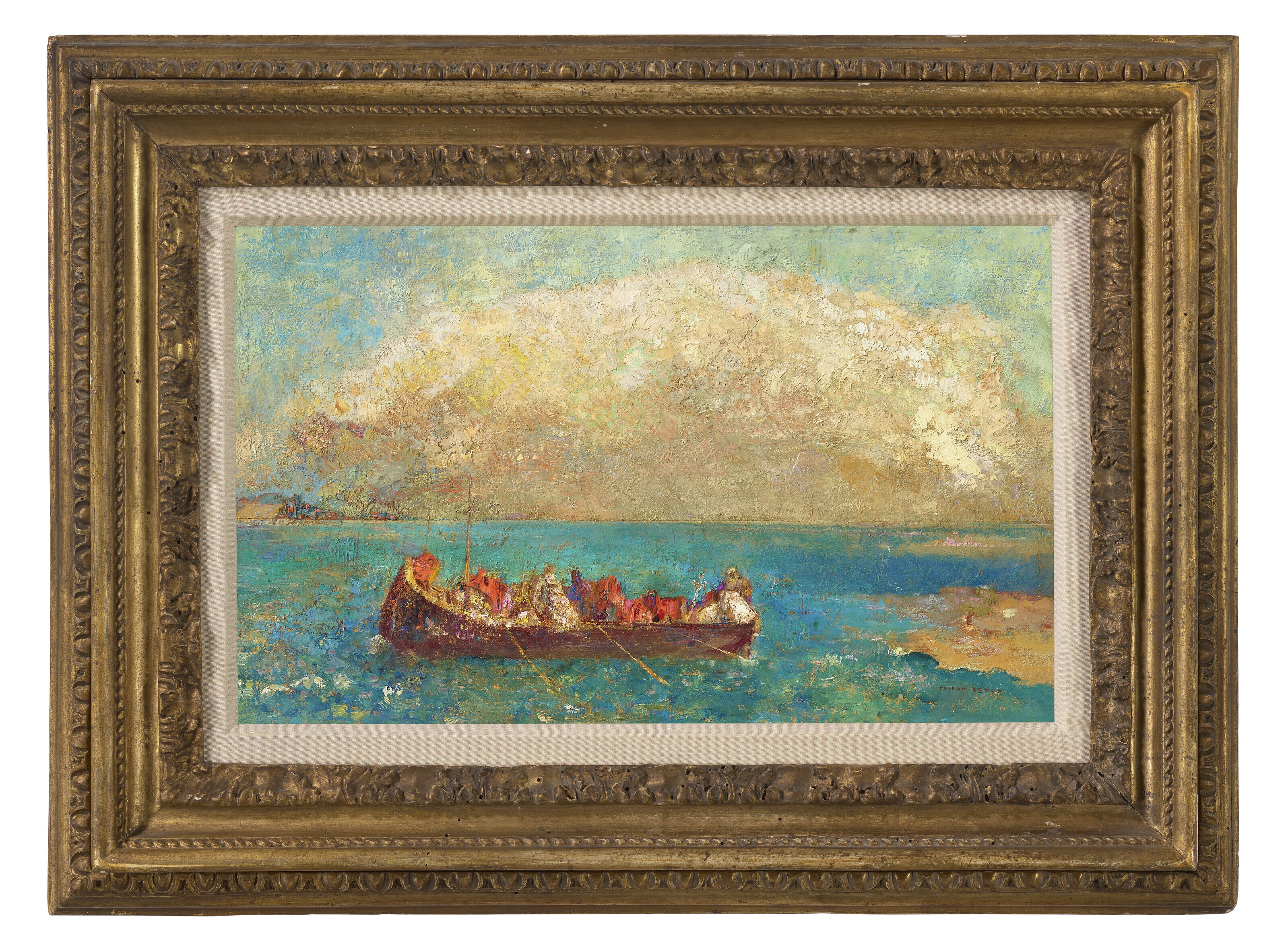 Odilon Redon — Барк среди неодушевленных существ, изображение 2