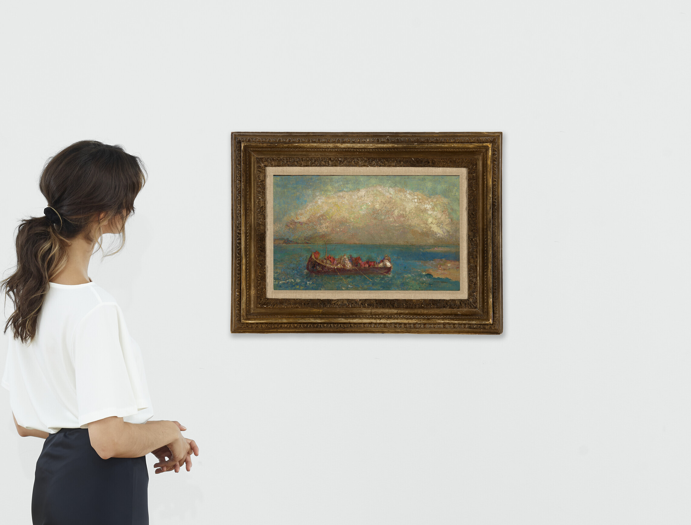 Odilon Redon — Барк среди неодушевленных существ, изображение 4