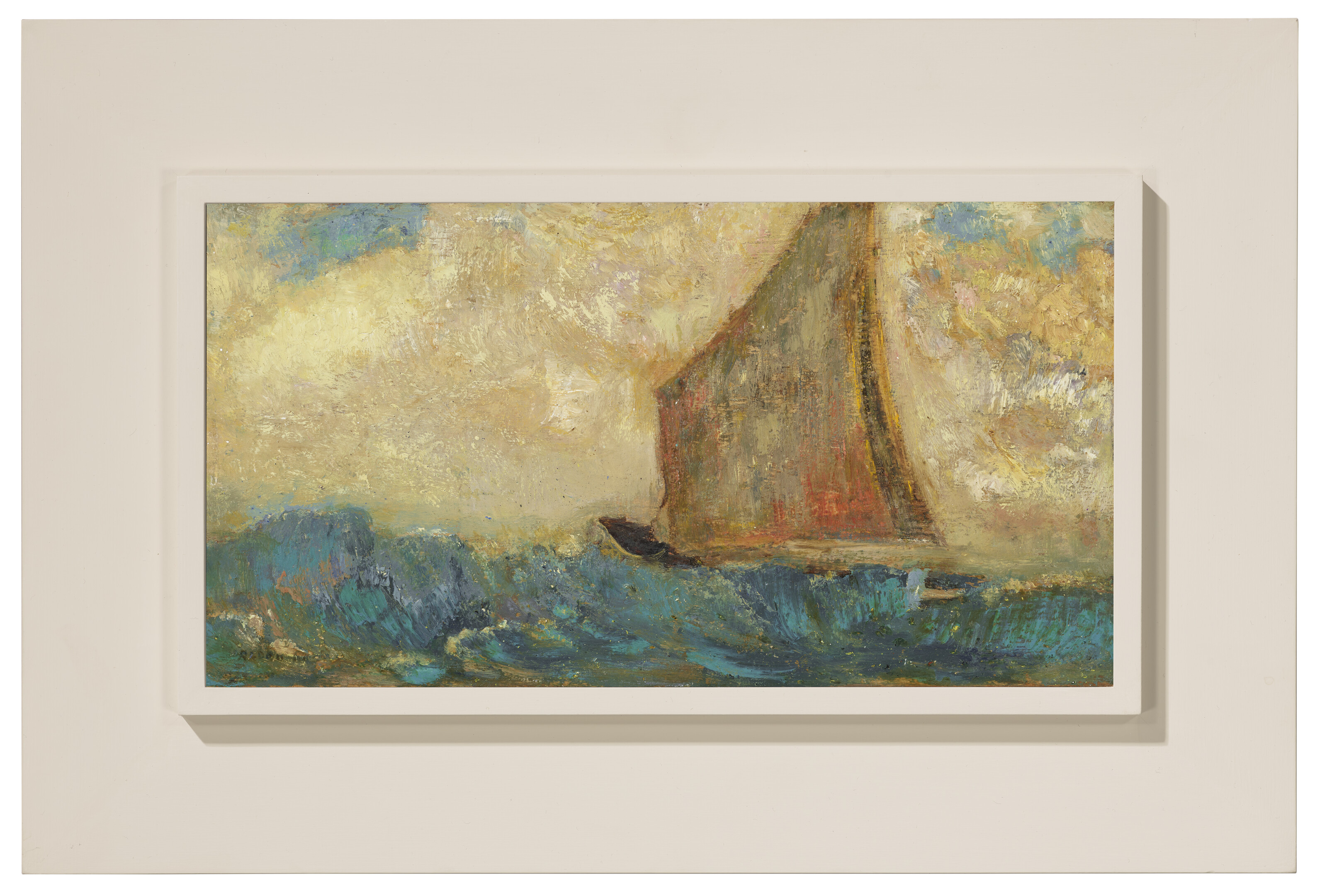 Odilon Redon — Бато в верхнем море, изображение 3