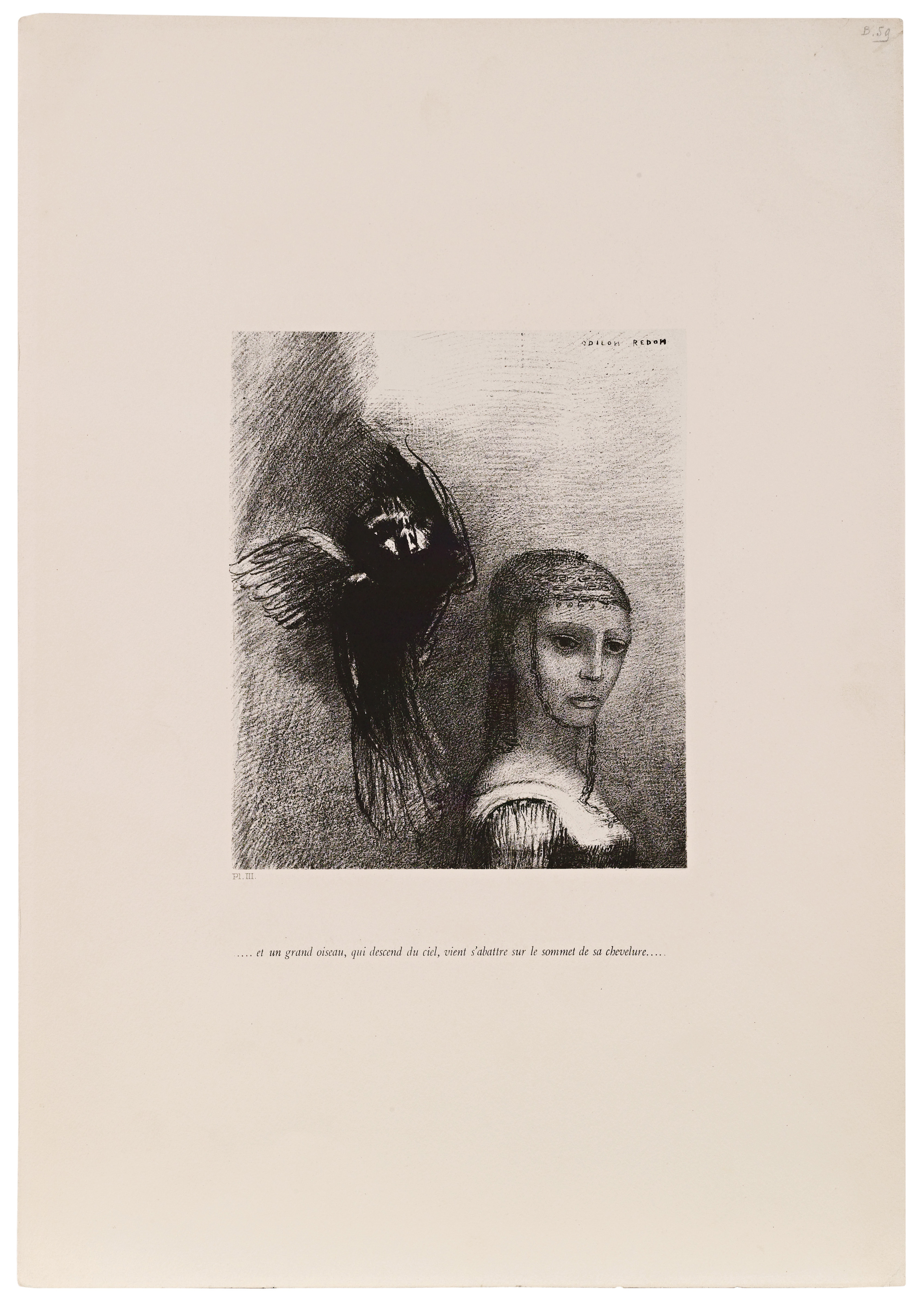 Odilon Redon — Шатер Святого Антуана – Текст Гюстава Флобера, изображение 3