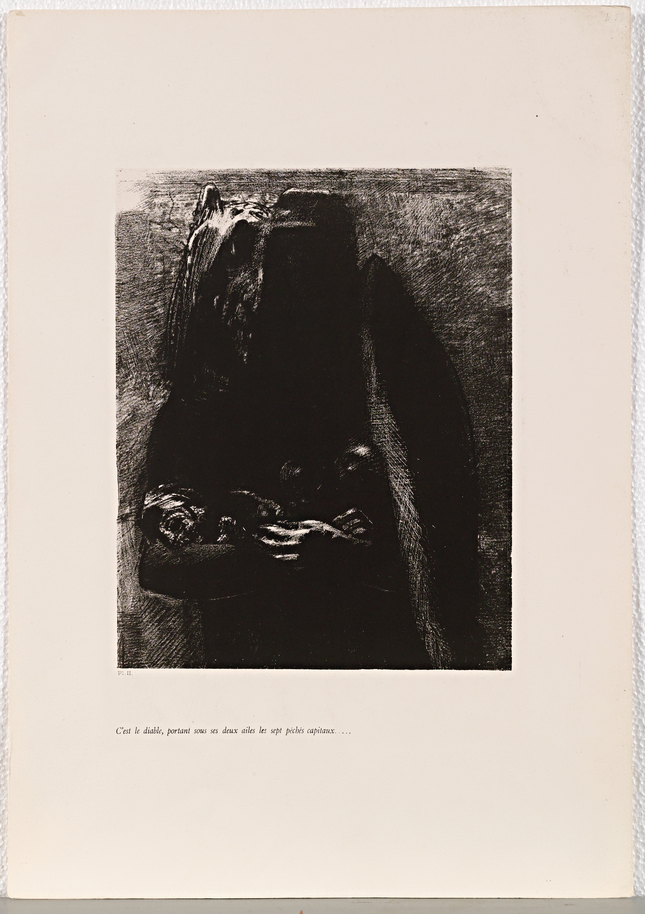 Odilon Redon — Шатер Святого Антуана – Текст Гюстава Флобера, изображение 10