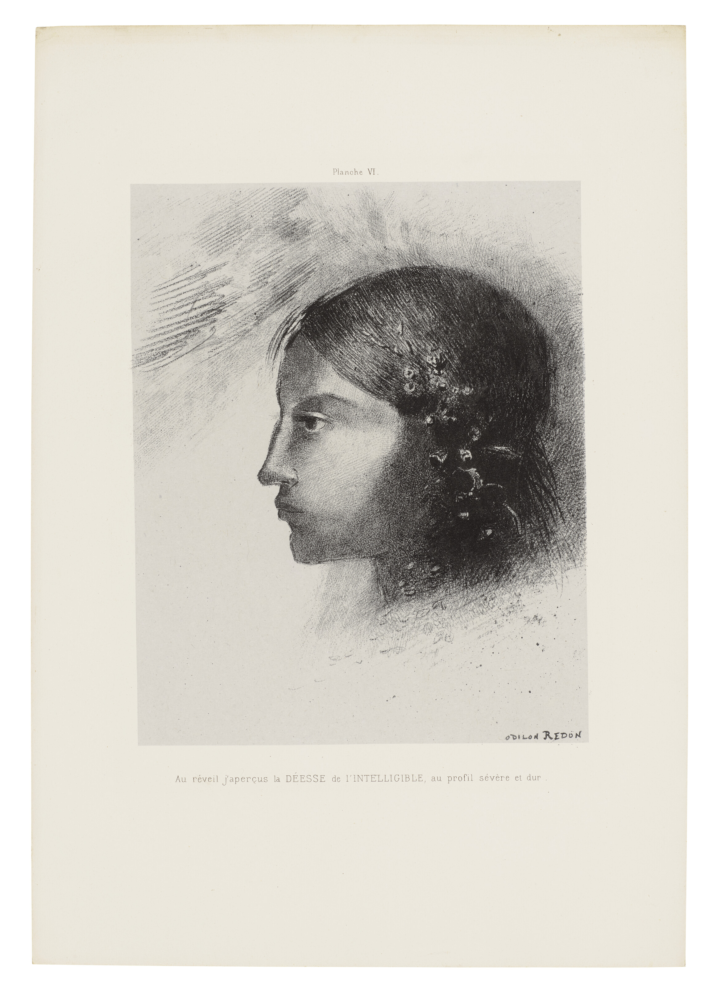 Odilon Redon — Дань уважения Гойе, изображение 7