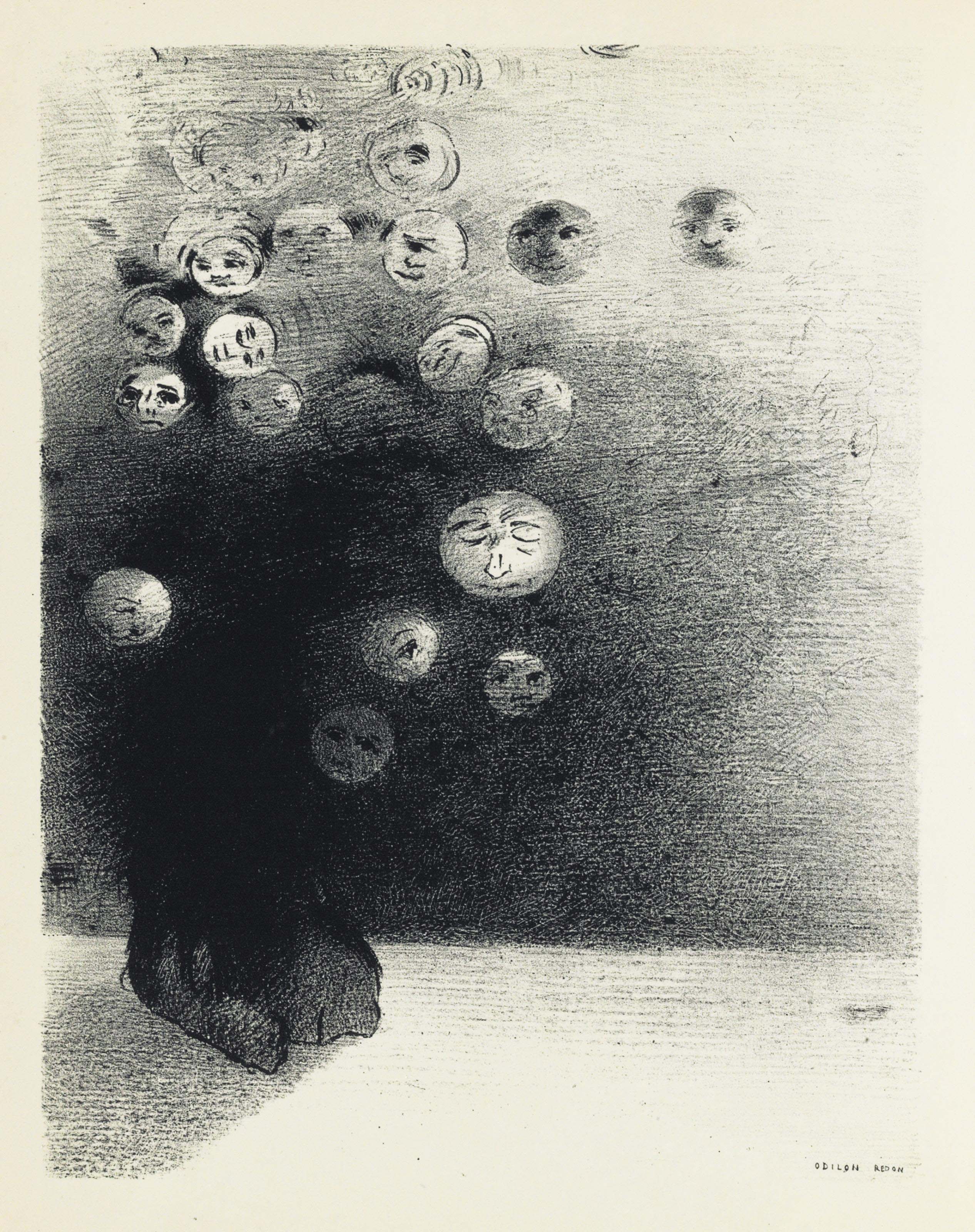 Odilon Redon — РЕДОН, Одилон (1840-1916), Эдмон Пикар, Ле Юре (М. 75-81) (1840-1916)