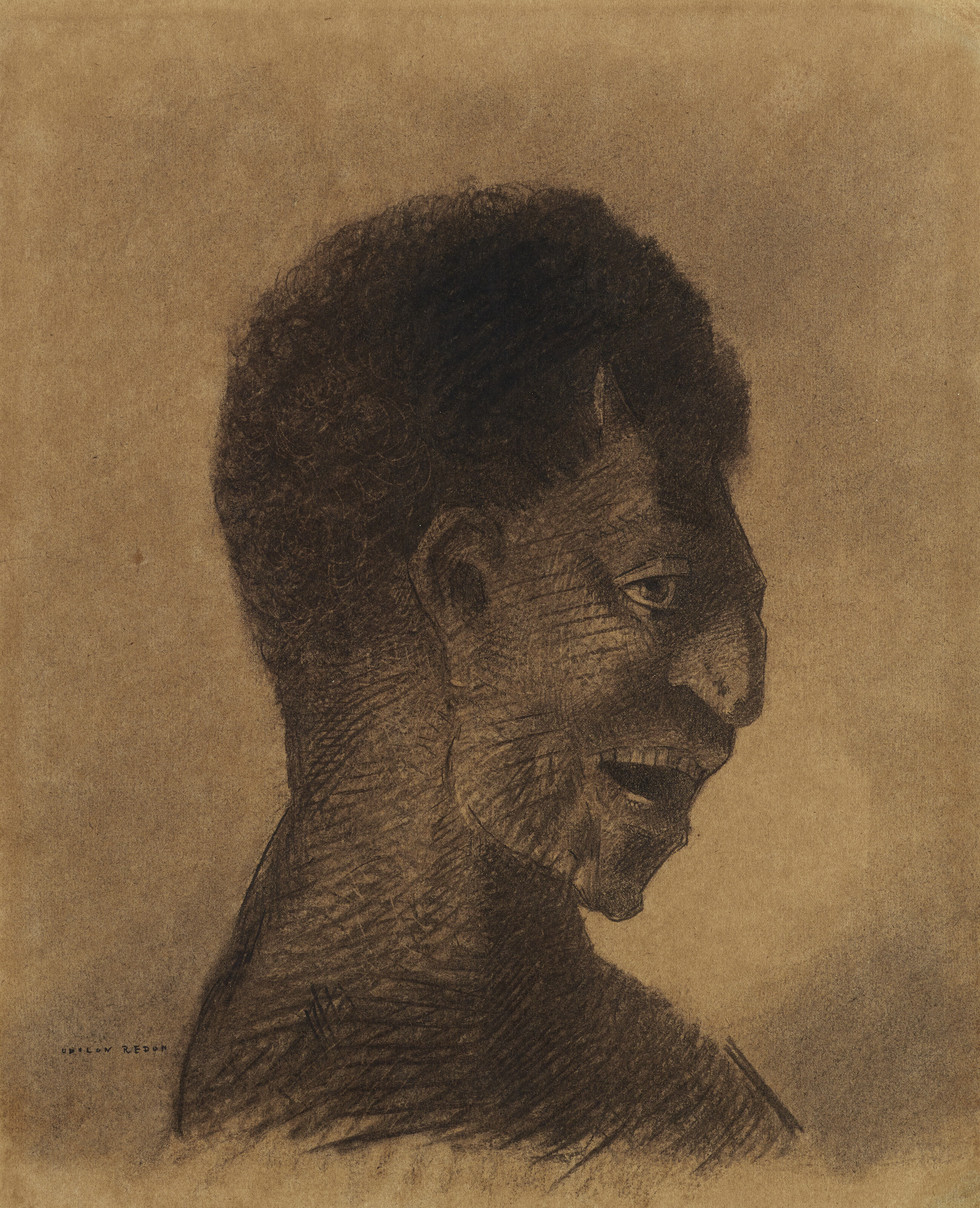 Odilon Redon — Сатира в душе циника