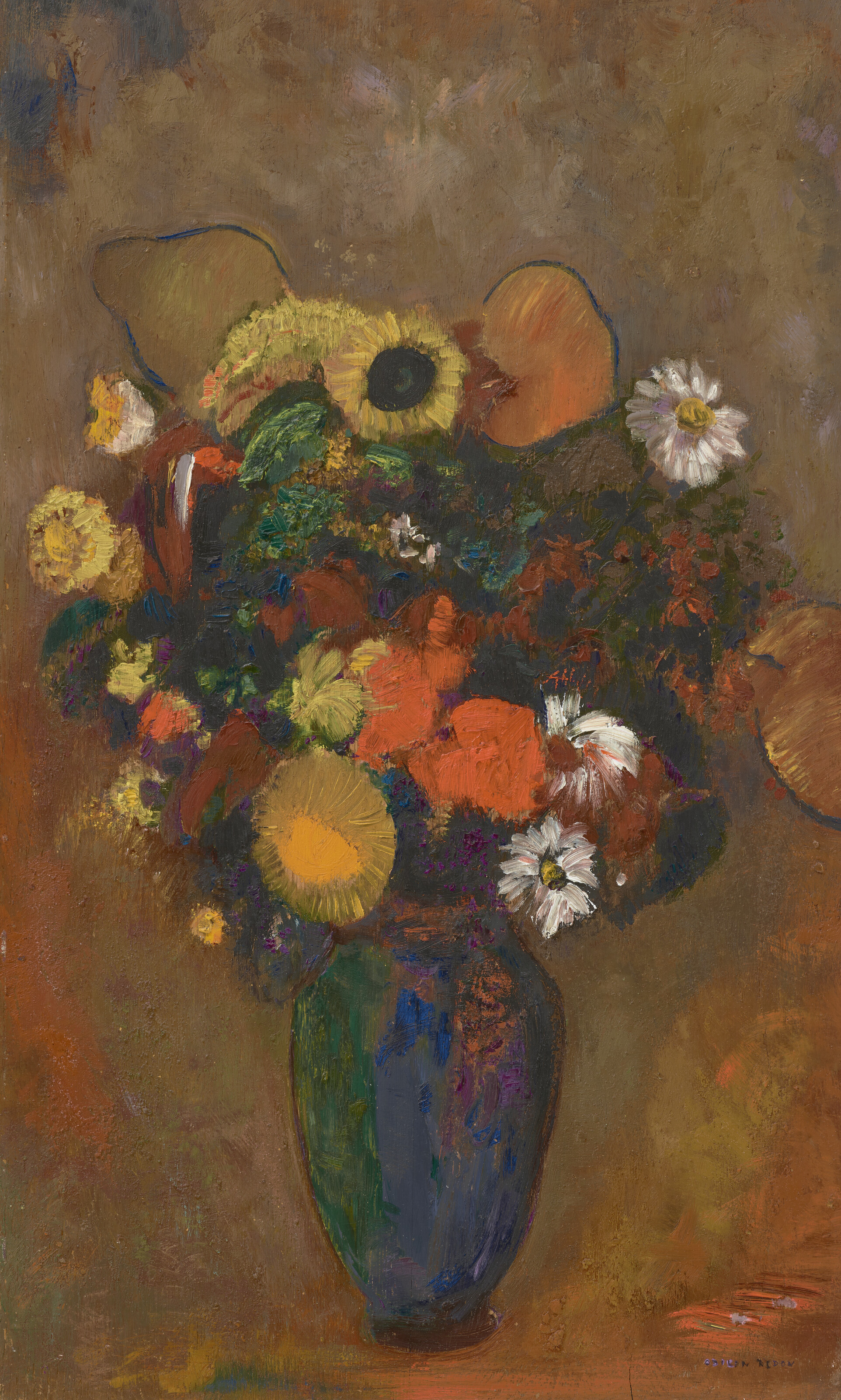 Odilon Redon — Цветы, которые украшают вазу