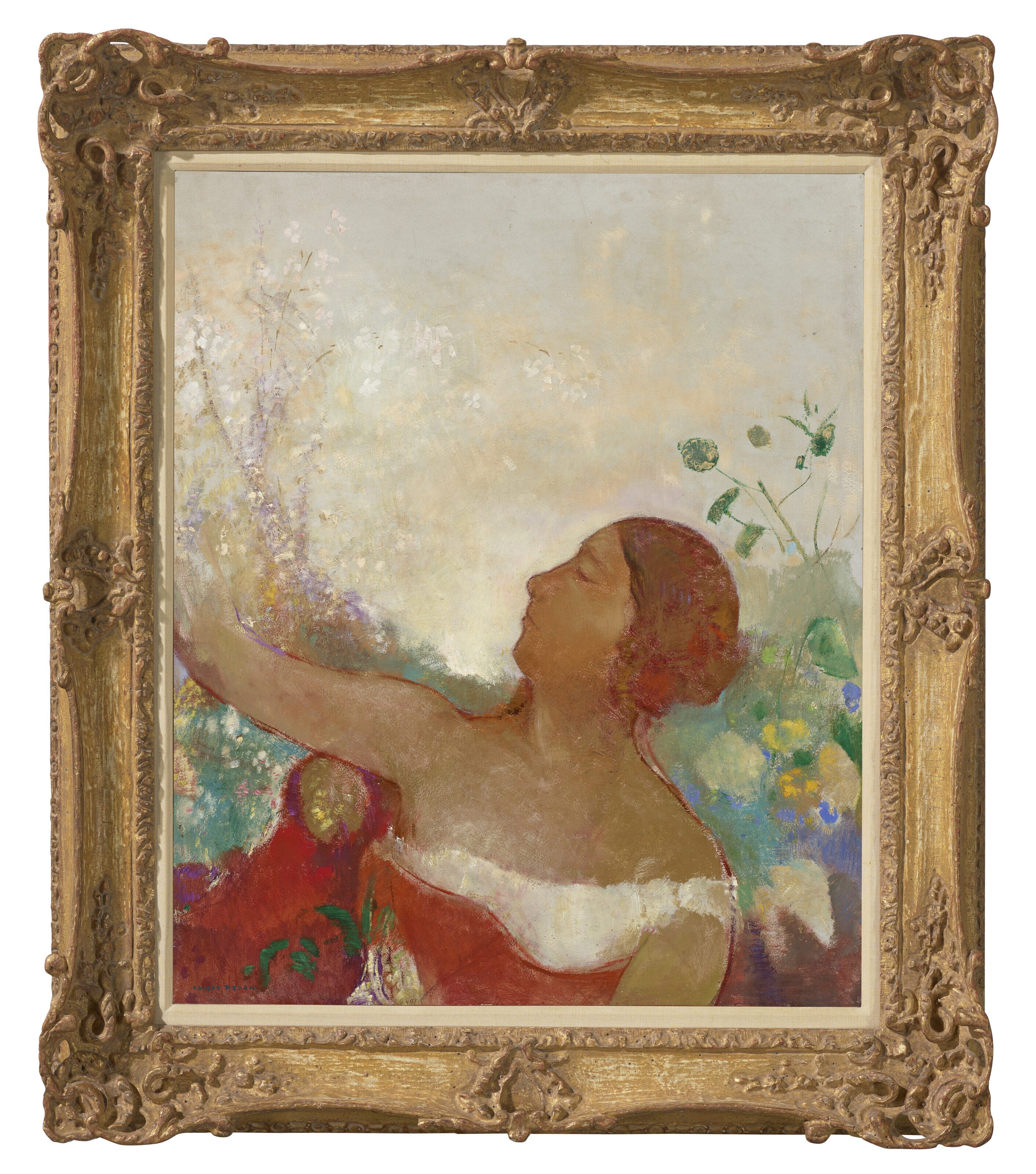 Odilon Redon — Лучшая подруга, Офелия, изображение 2