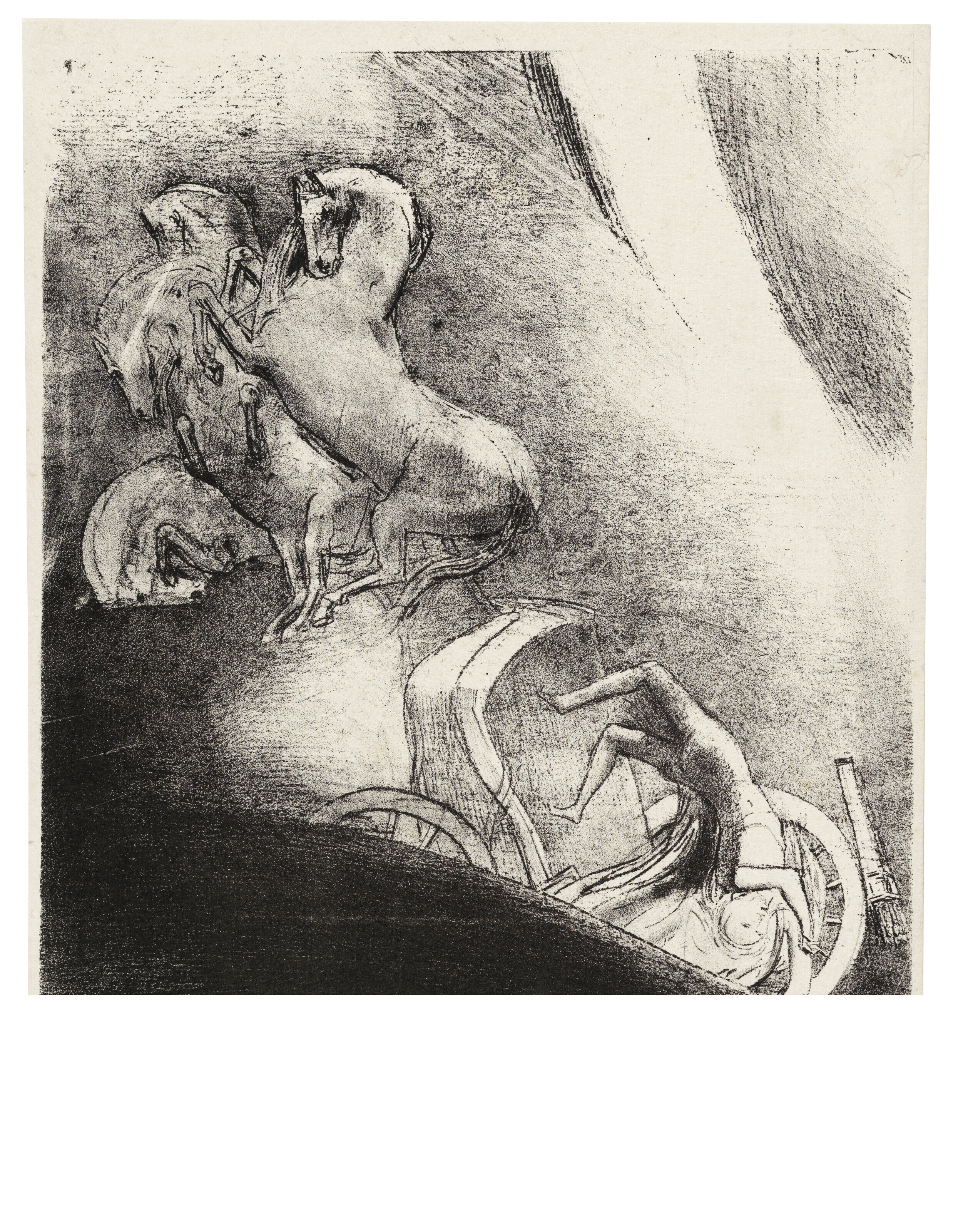 Odilon Redon — Две тарелки из: Шатра Святого Антуана (Северная Тройя), изображение 2