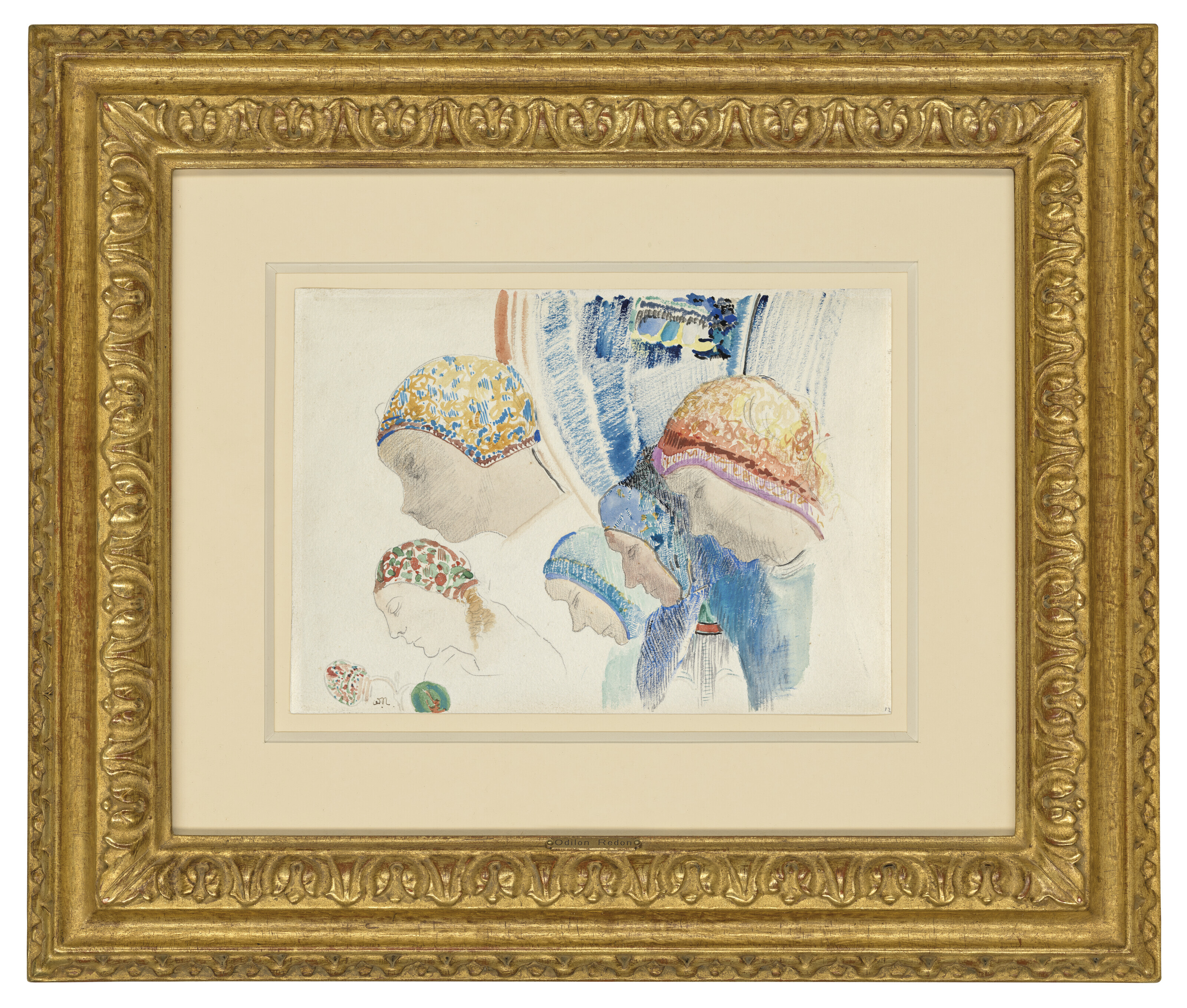 Odilon Redon — Профили голландцев, изображение 3