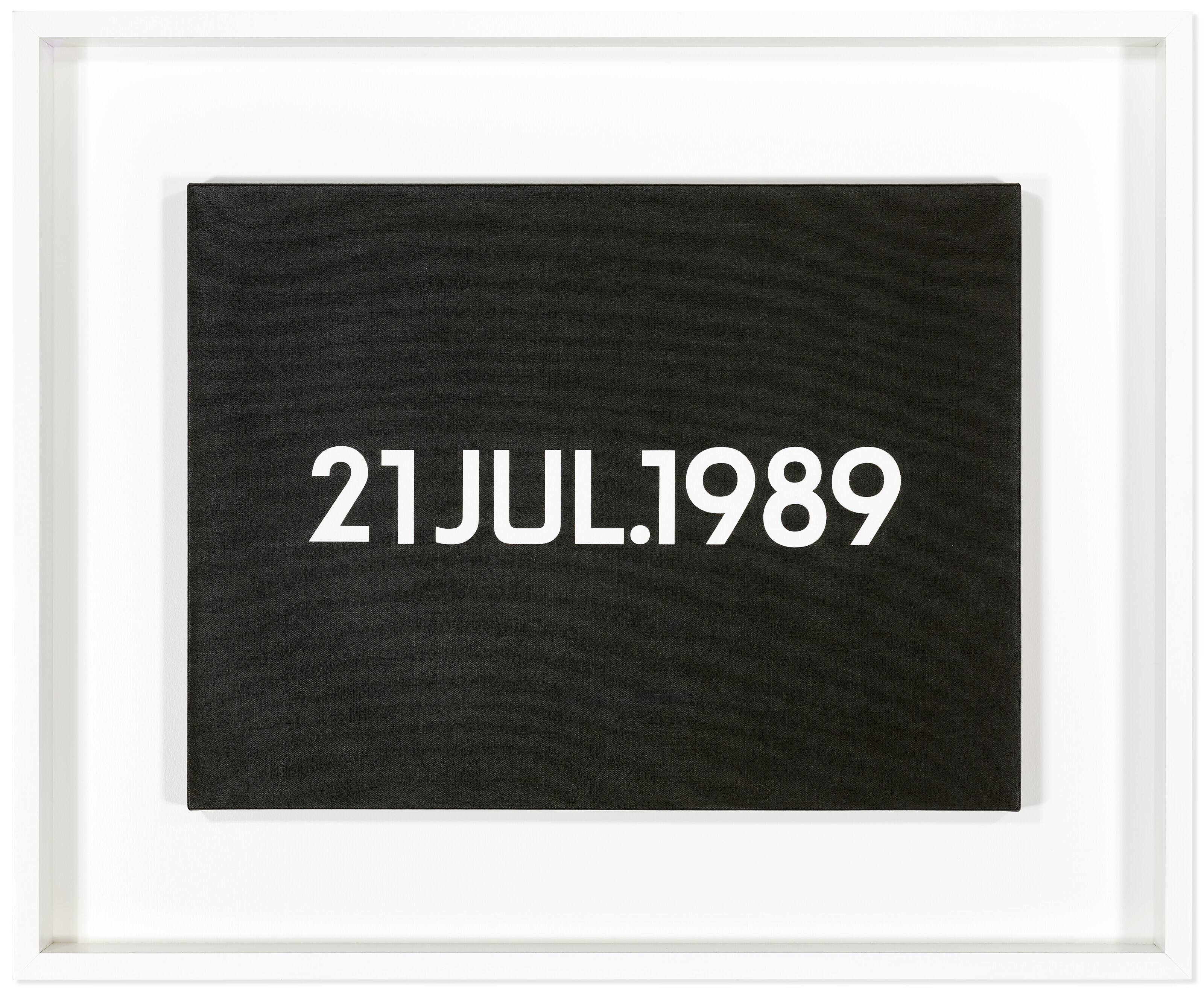 On Kawara — 21 июля 1989 года, из серии "Сегодня", 1966-2013, изображение 5