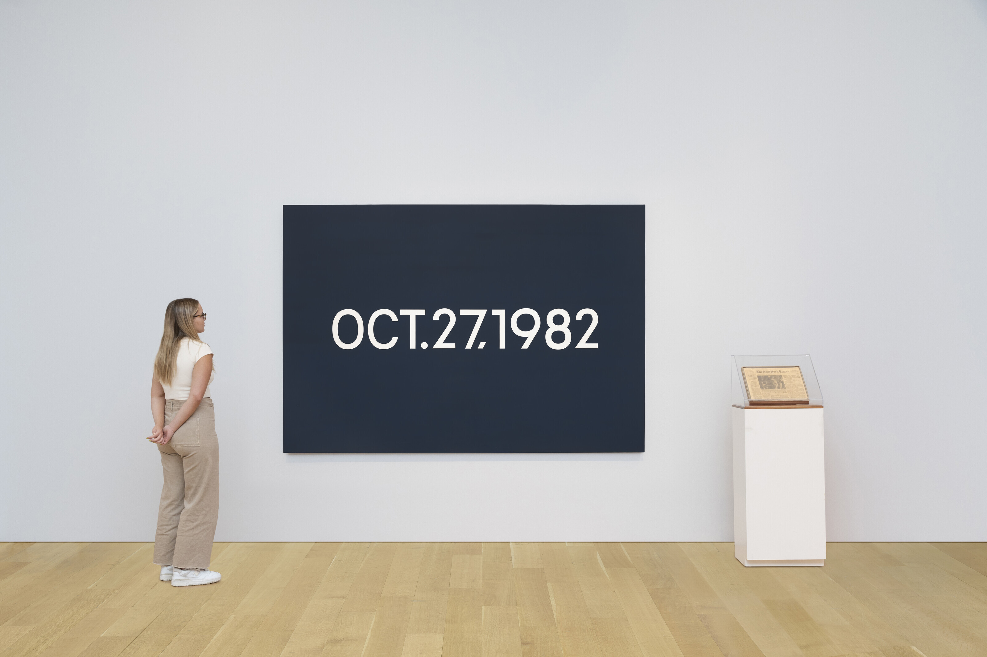On Kawara — 27 октября 1982 года ("Среда") из серии "Сегодня", 1966-2013, изображение 5