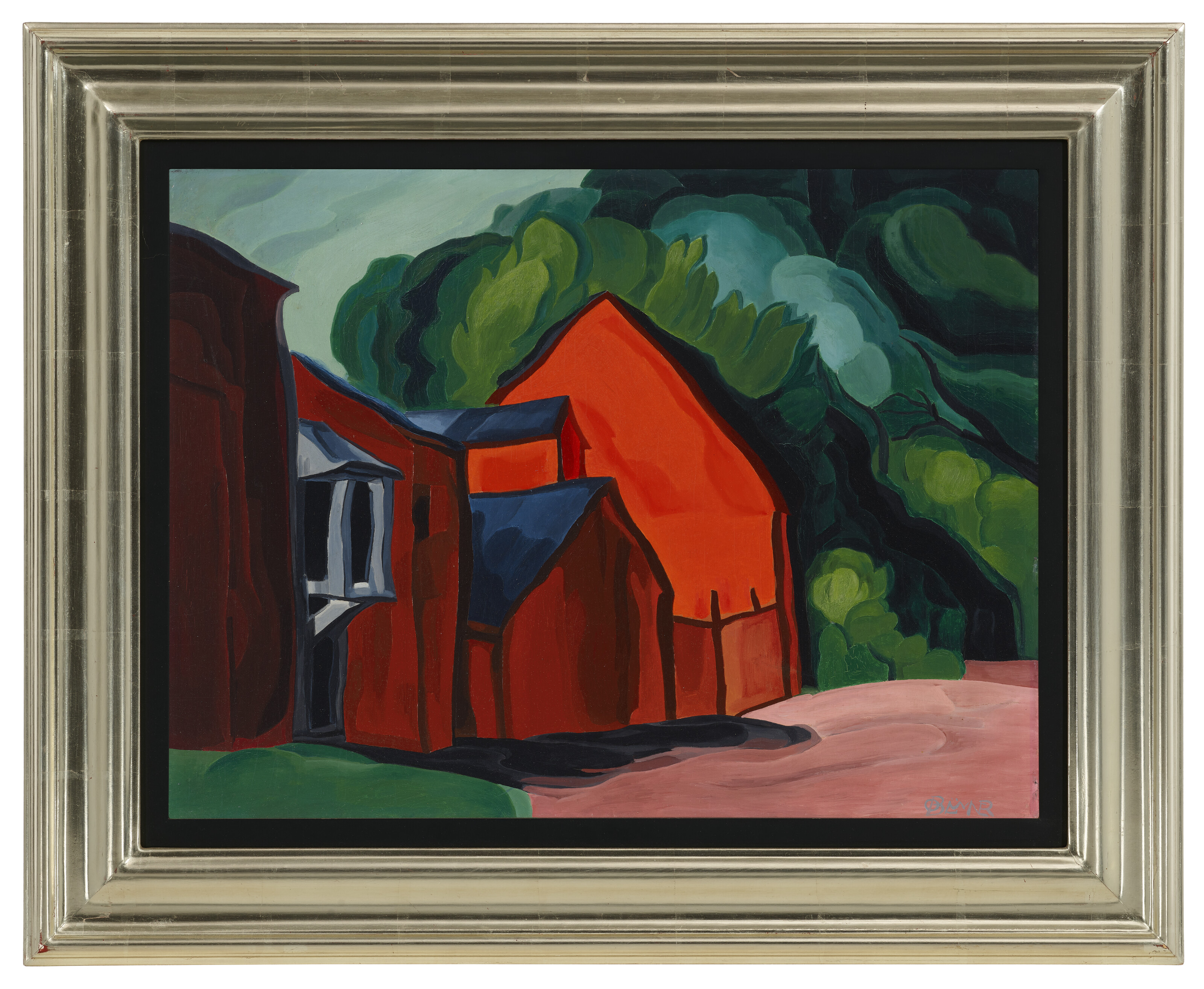 Oscar Florianus Bluemner — Скотный двор, изображение 2