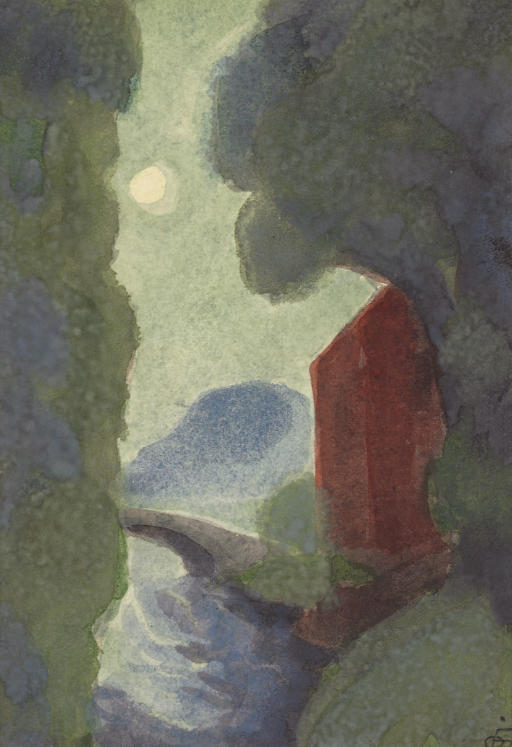 Oscar Florianus Bluemner — Лунный свет