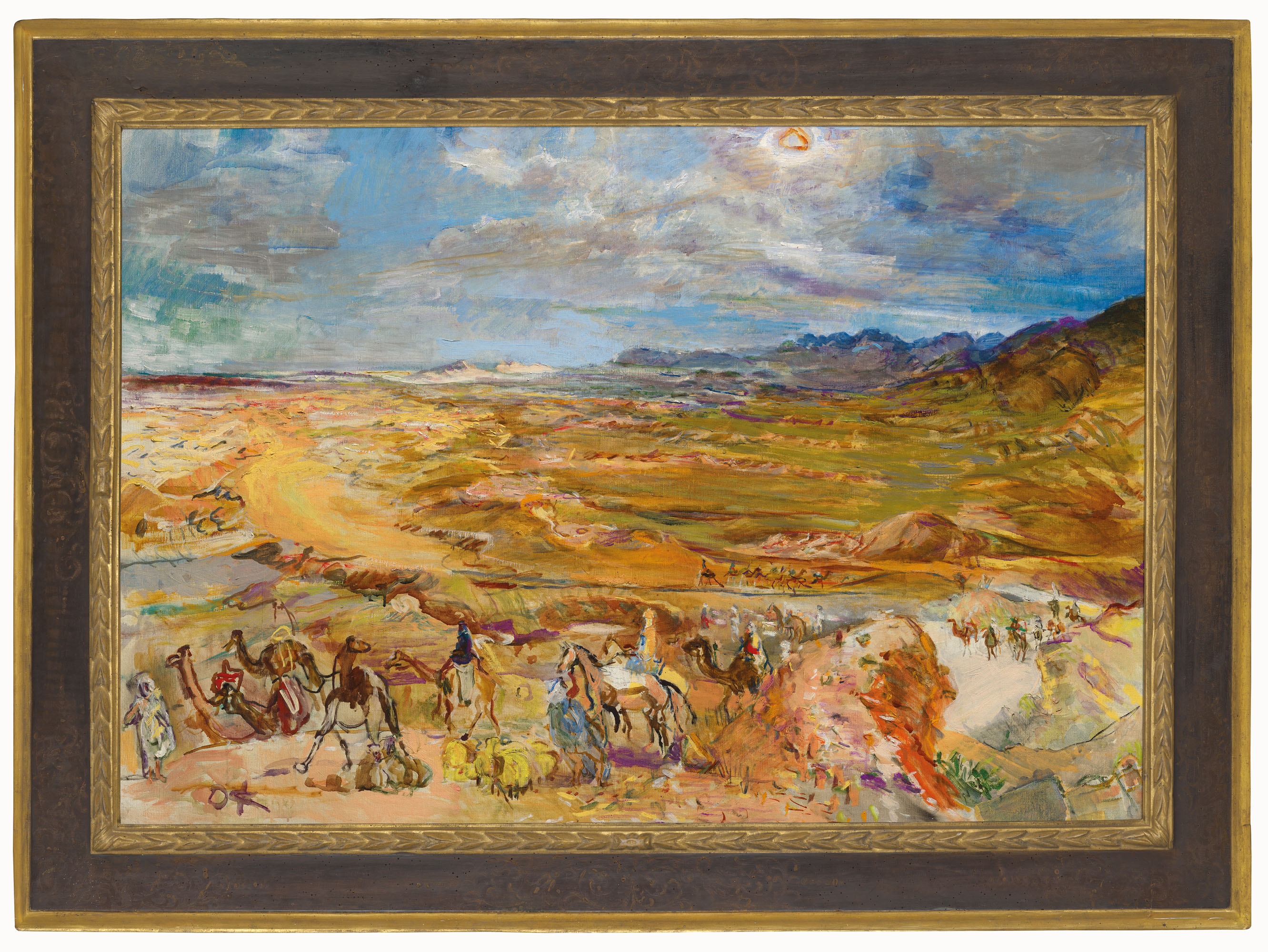 Oskar Kokoschka — Исход (Кол-де-Сфа-бей-Бискра), изображение 2