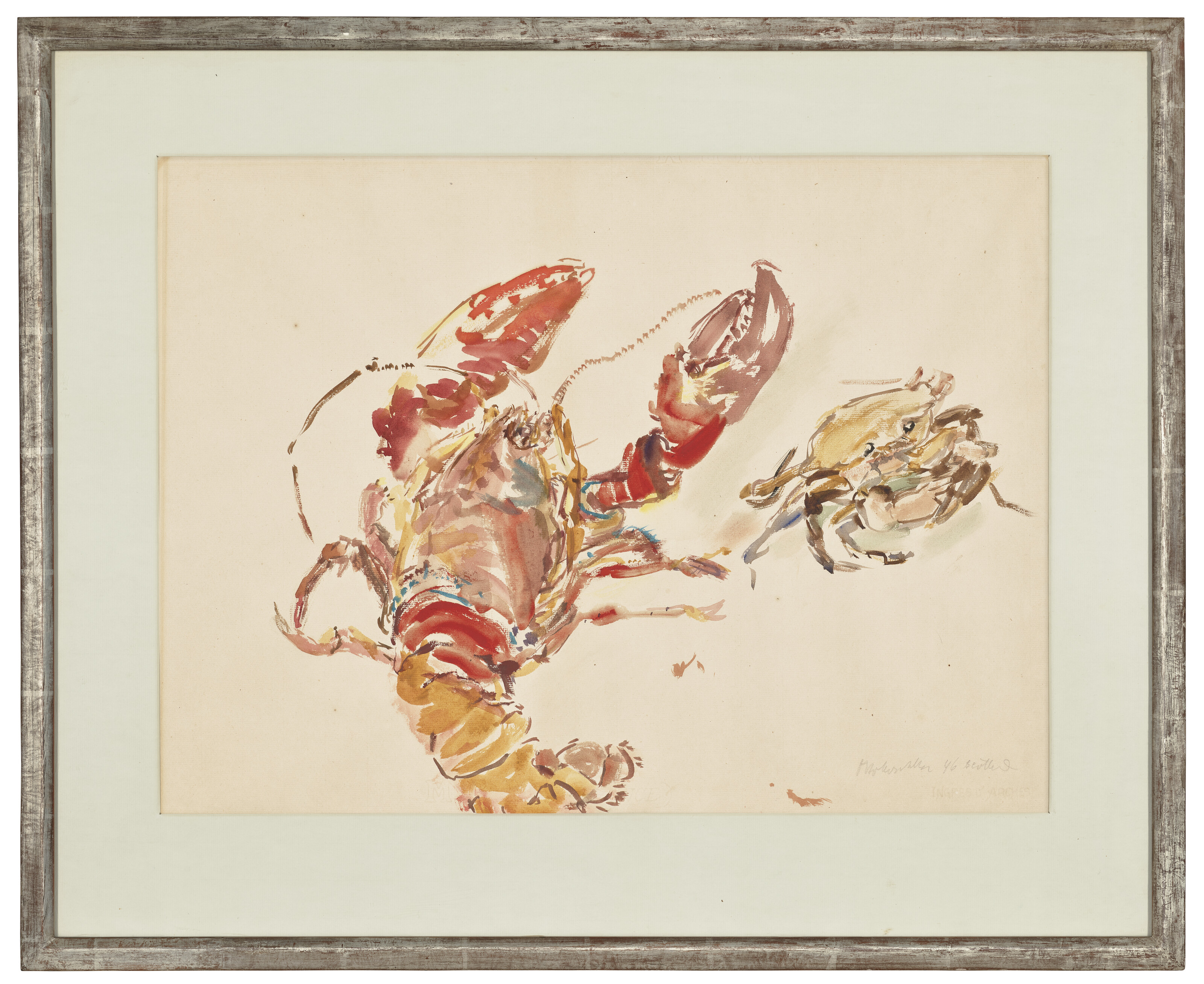Oskar Kokoschka — Стиллебен мит Хаммер, изображение 2
