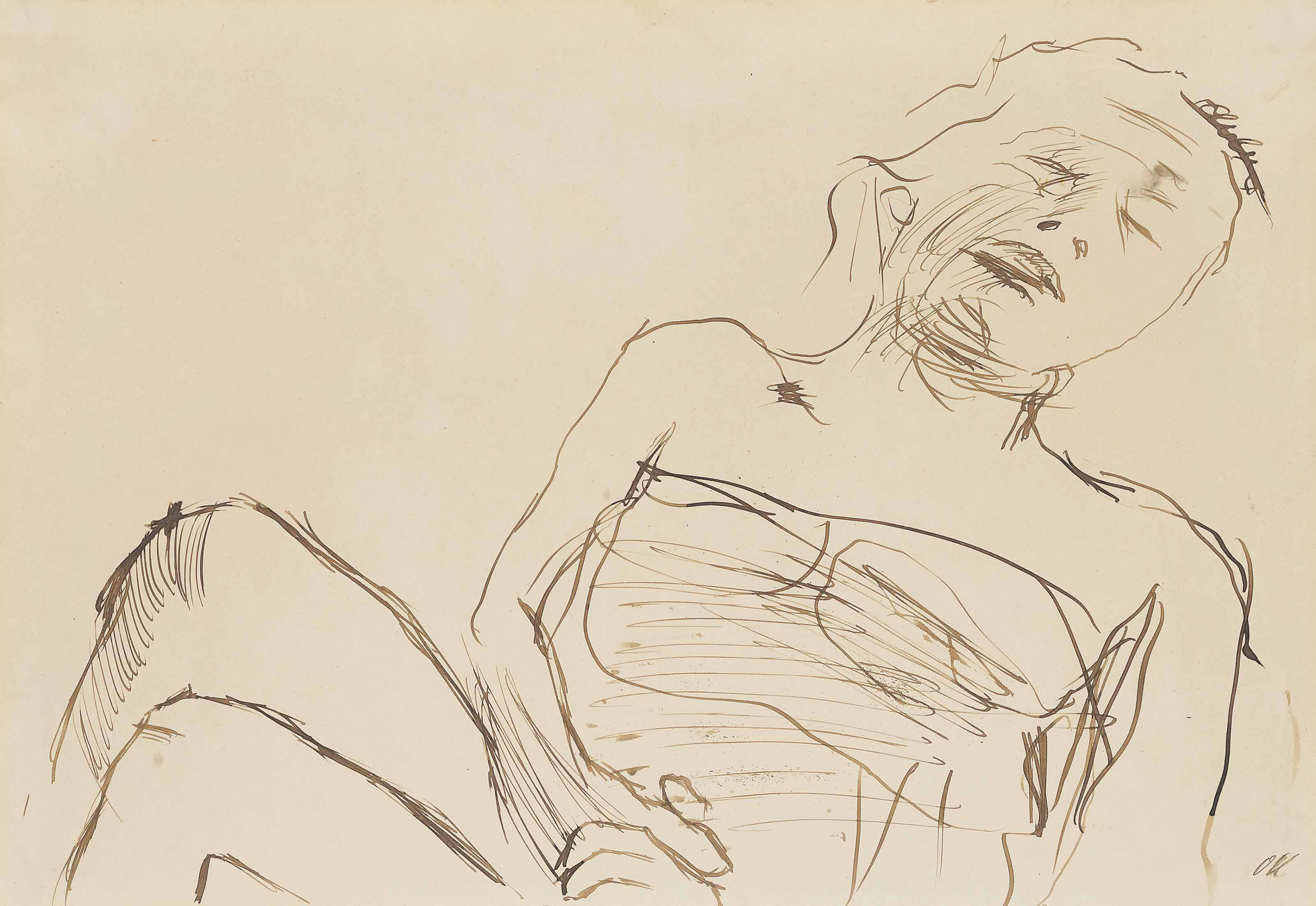 Oskar Kokoschka — Жена Фрау