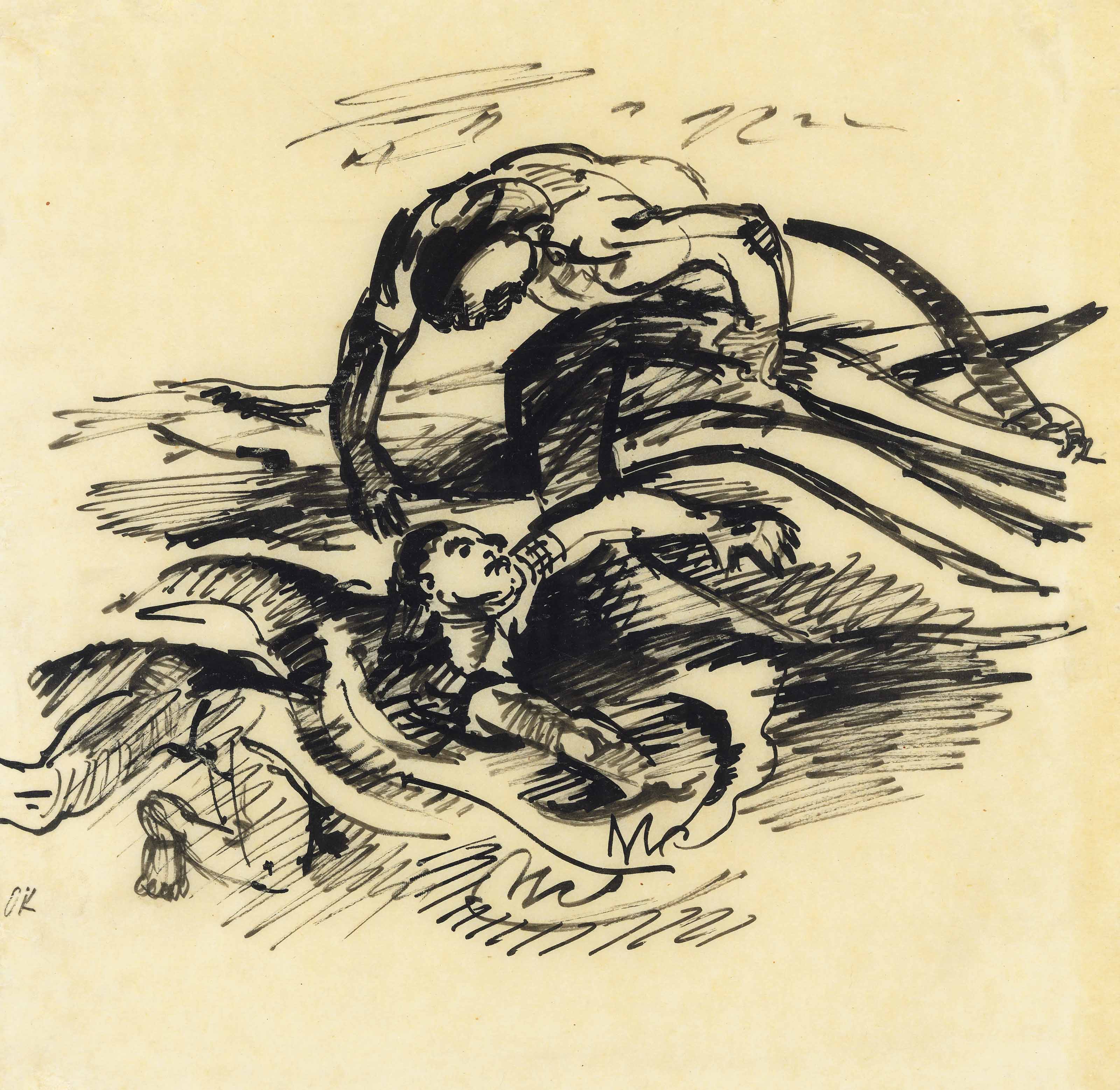 Oskar Kokoschka — Die Rettung ( Спасение )