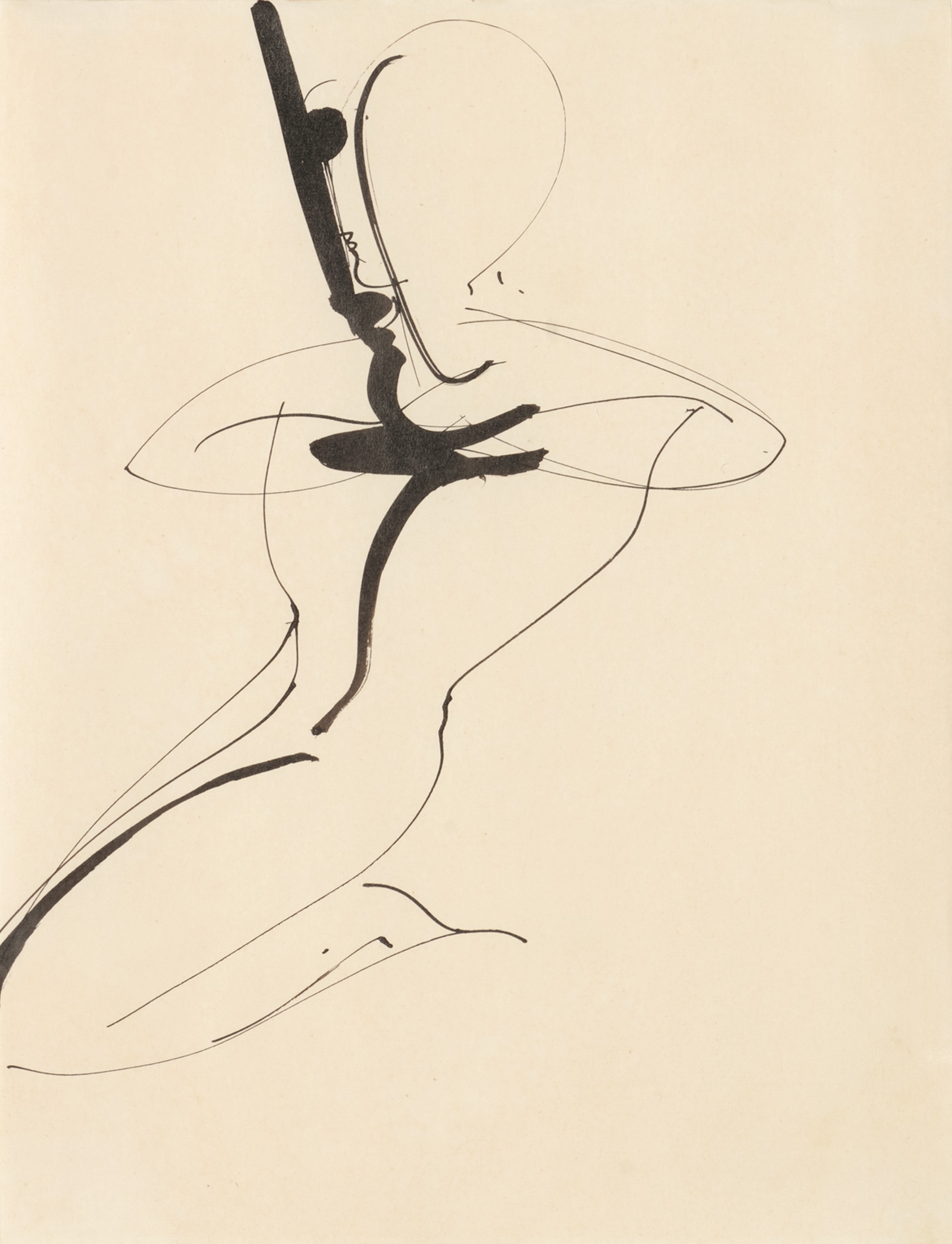 Oskar Schlemmer — Без названия (рисунок)