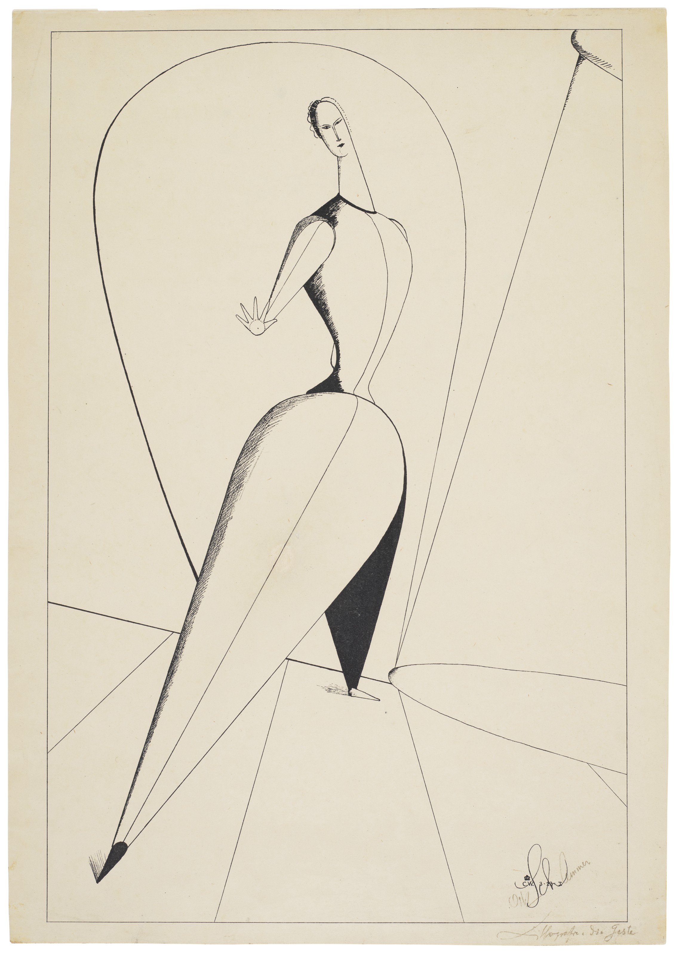 Oskar Schlemmer — Танцерин