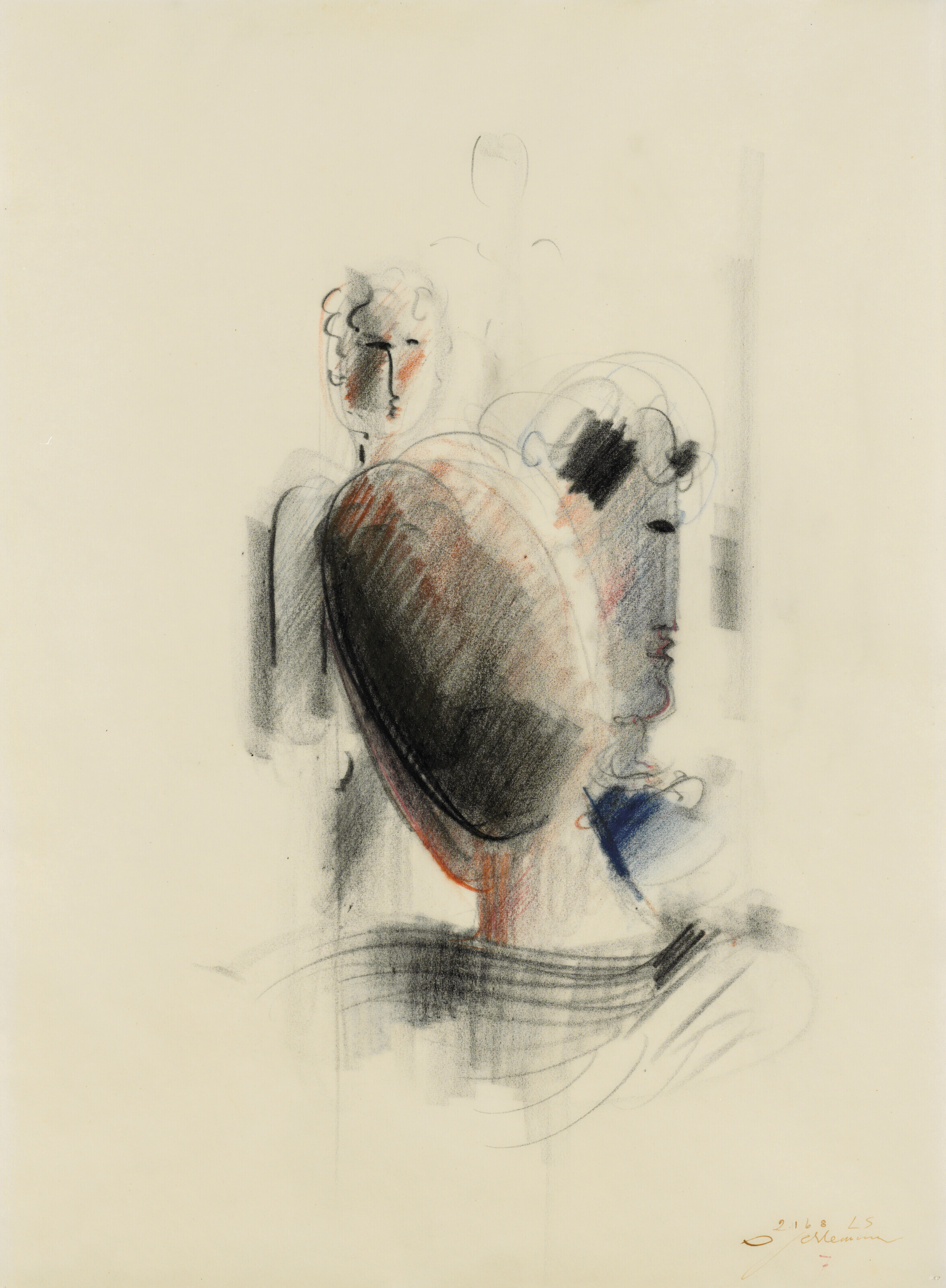Oskar Schlemmer — Дрей Кепфе