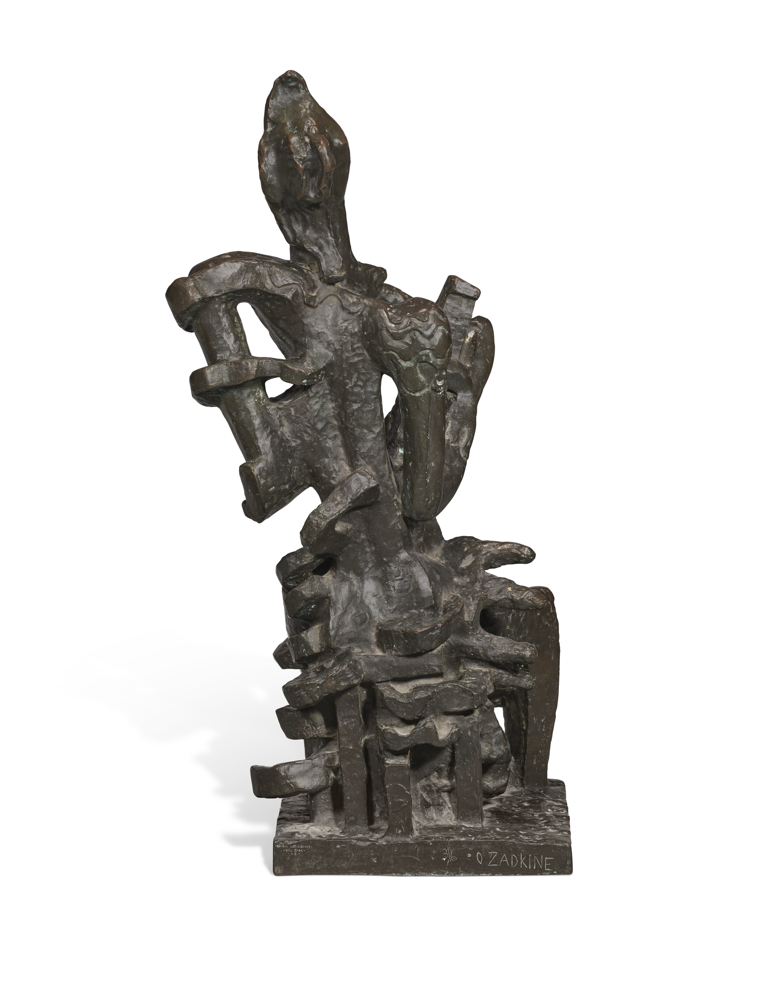 Ossip Zadkine — Бросок арлекина, изображение 5