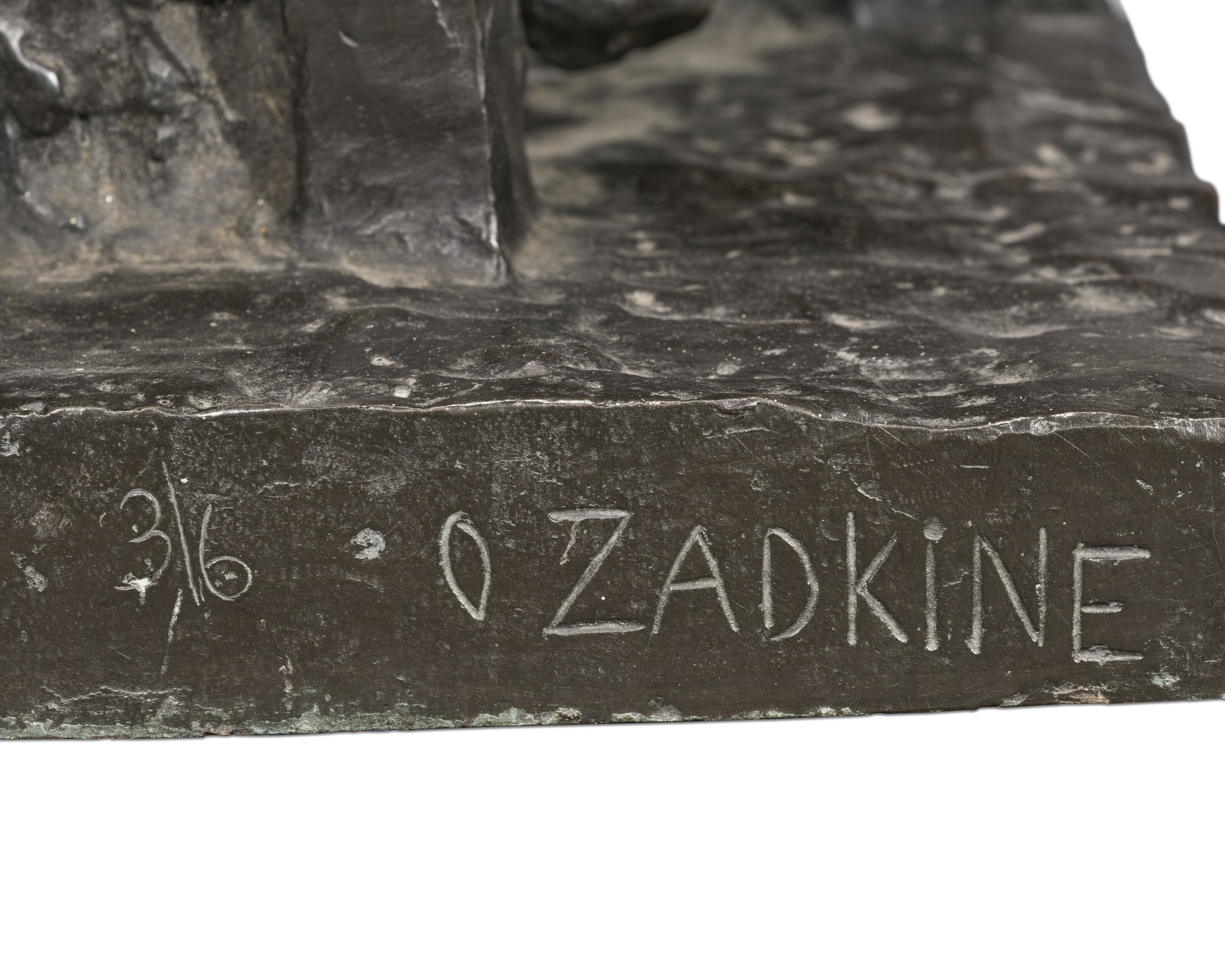 Ossip Zadkine — Бросок арлекина, изображение 7