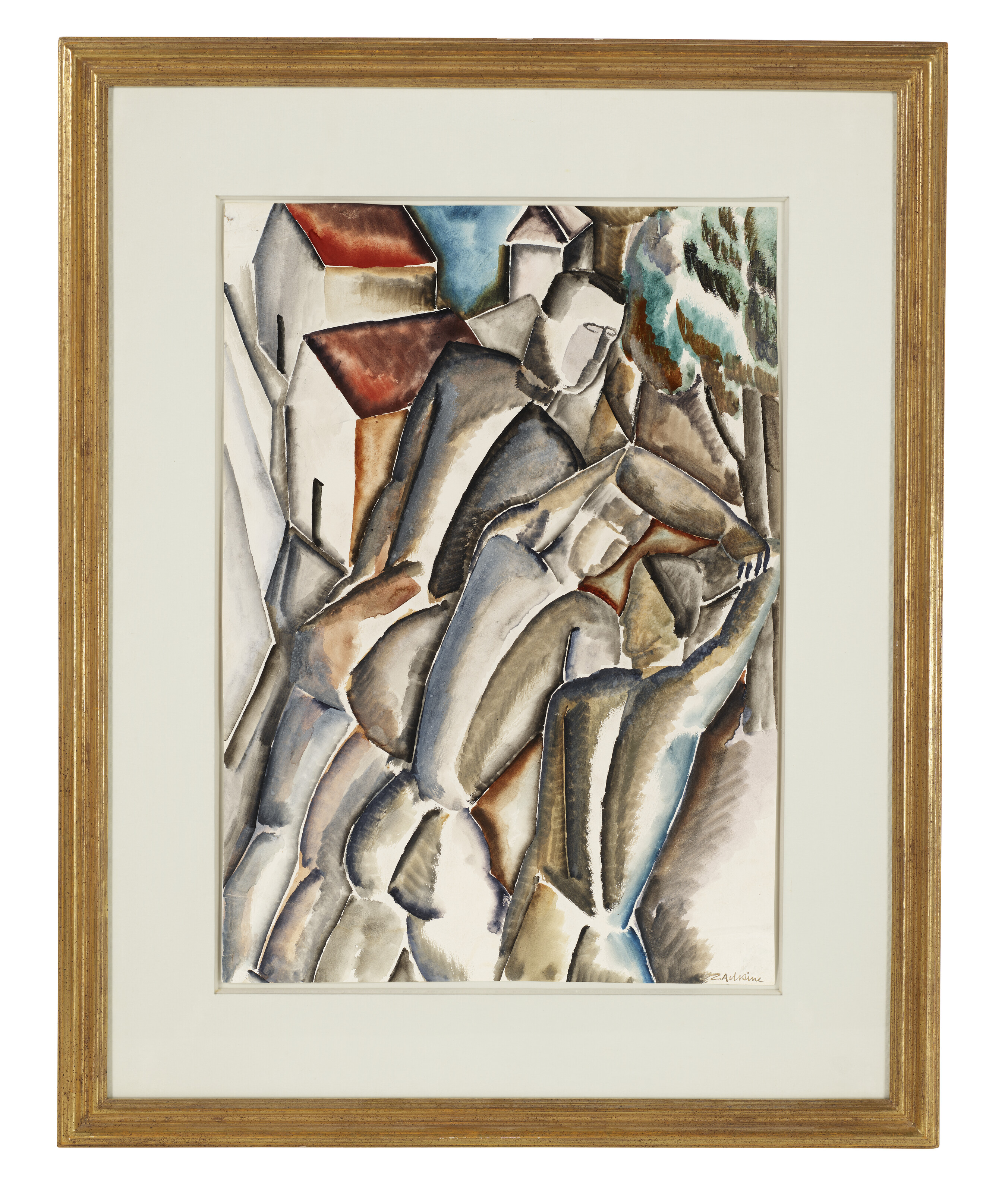 Ossip Zadkine — Вьюга юн Вилль, изображение 2