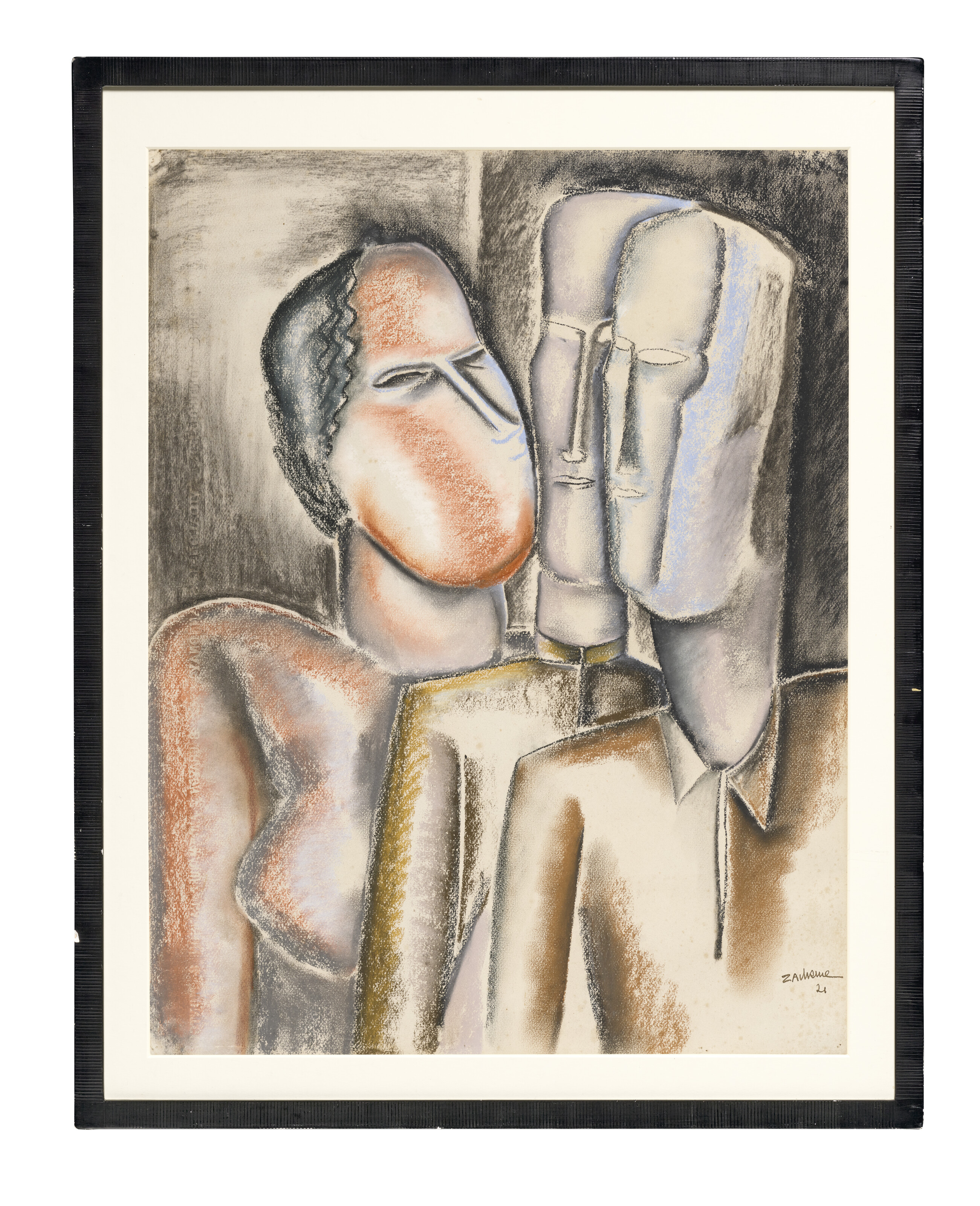 Ossip Zadkine — Группа лиц, изображение 4