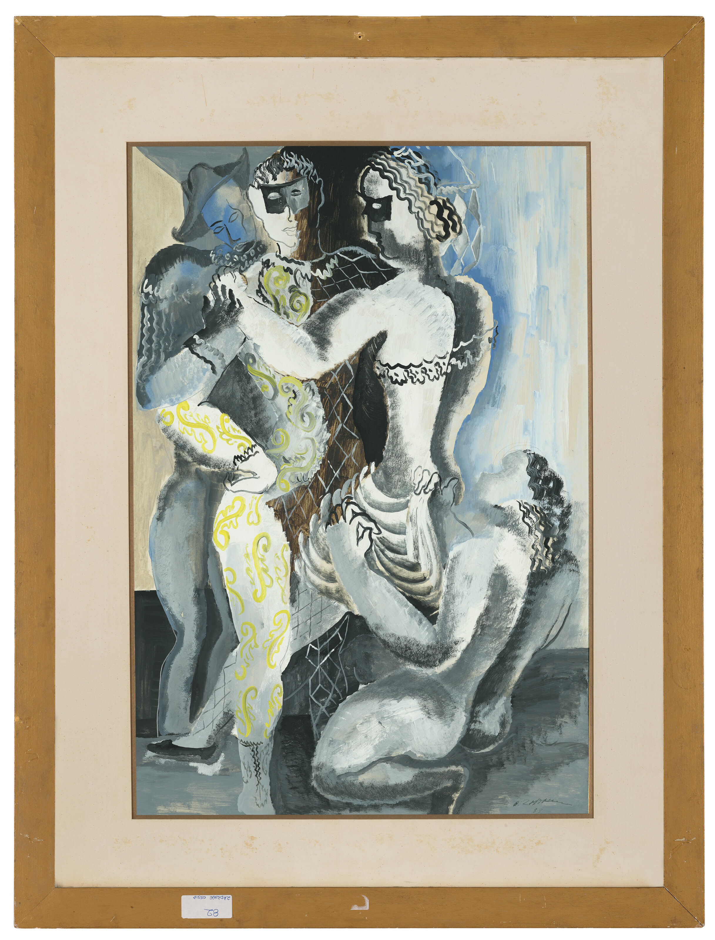 Ossip Zadkine — Карнавал, изображение 2