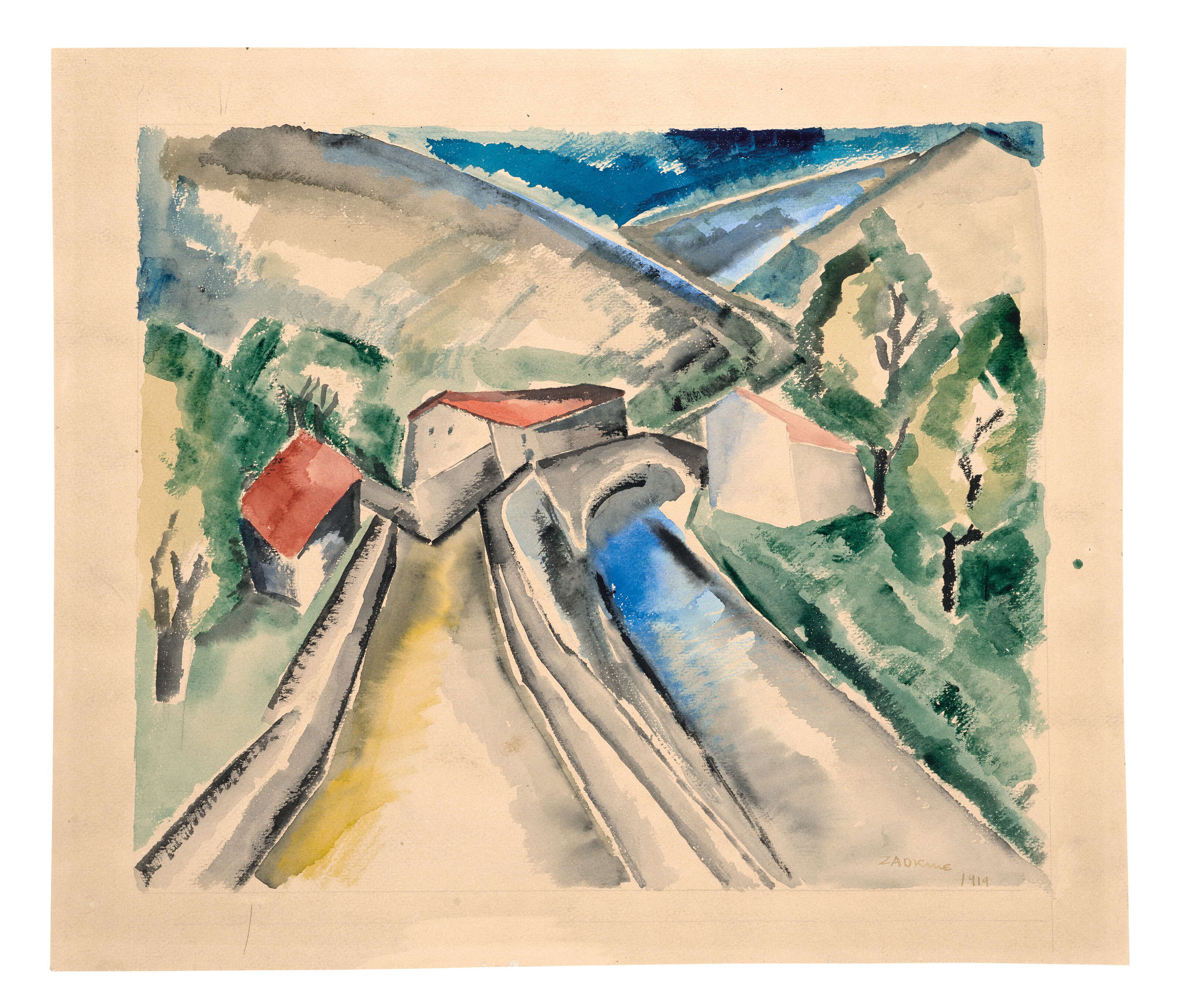Ossip Zadkine — Оплата авекпонт, изображение 2