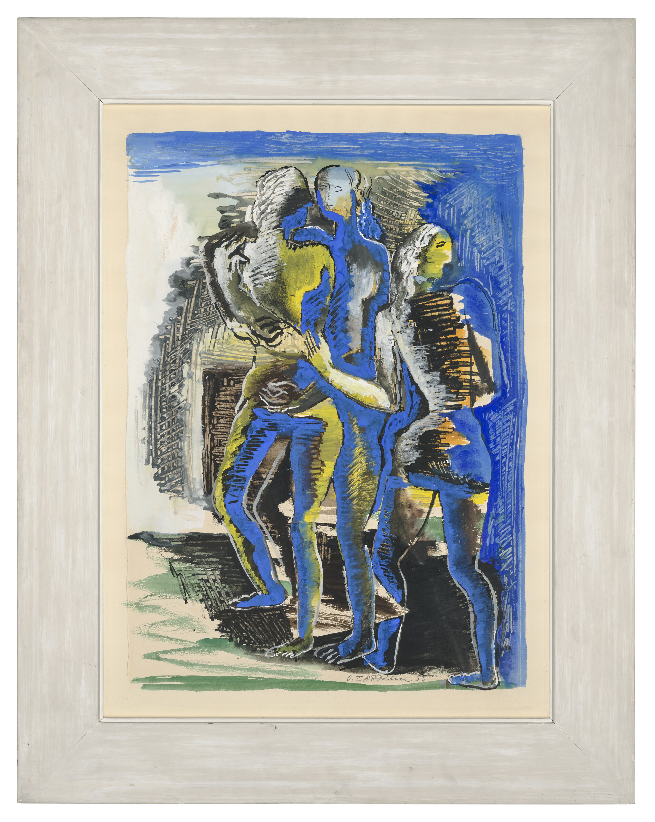 Ossip Zadkine — Грации в танце лунного света, изображение 2